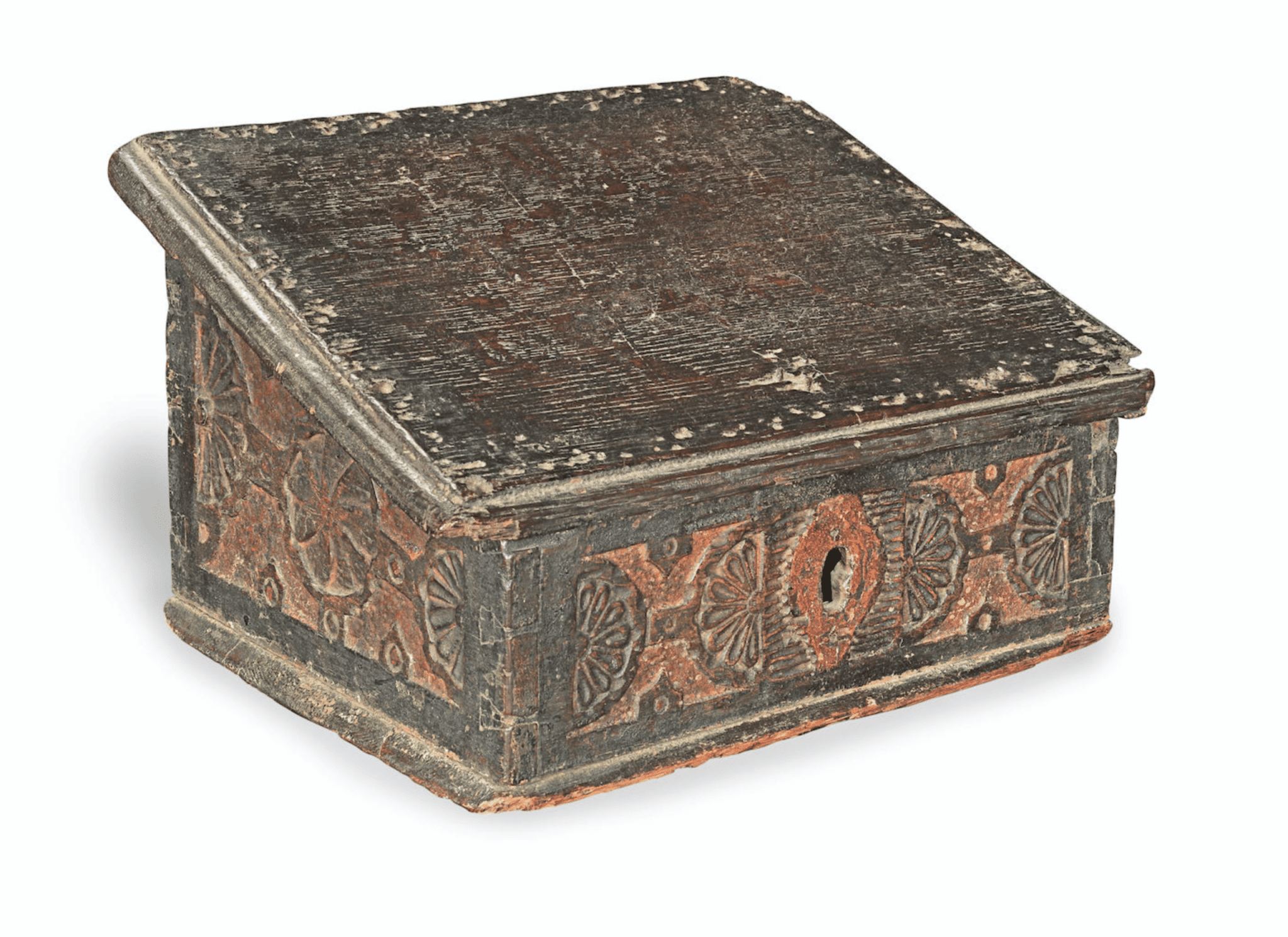 New England Polychromed Desk Box