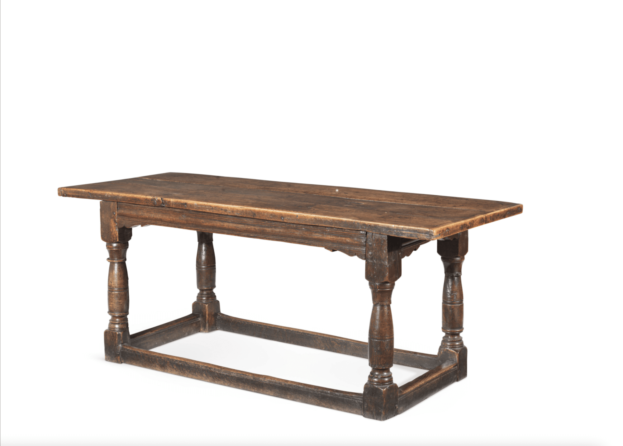 Charles II joined oak table