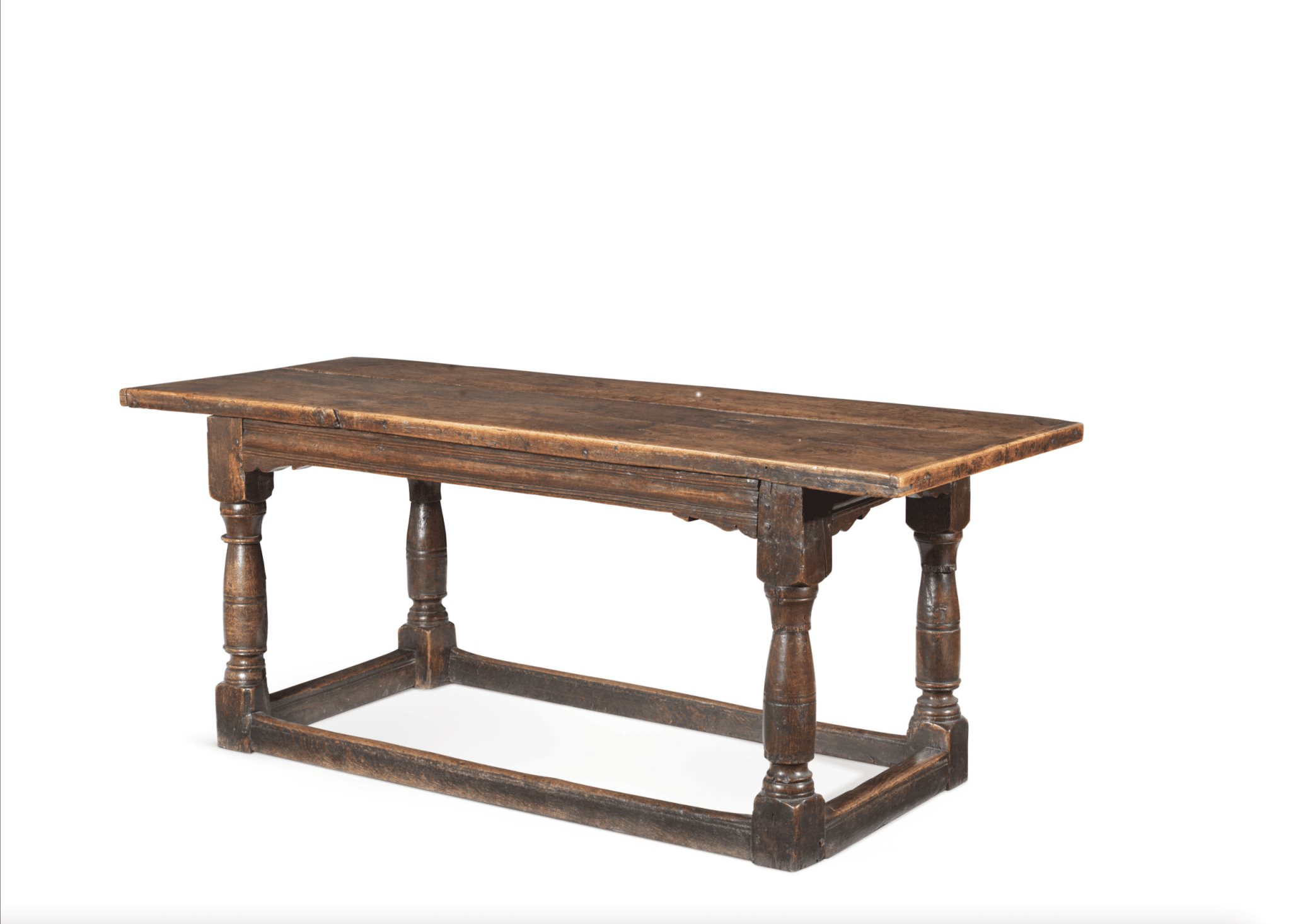 Charles II joined oak table