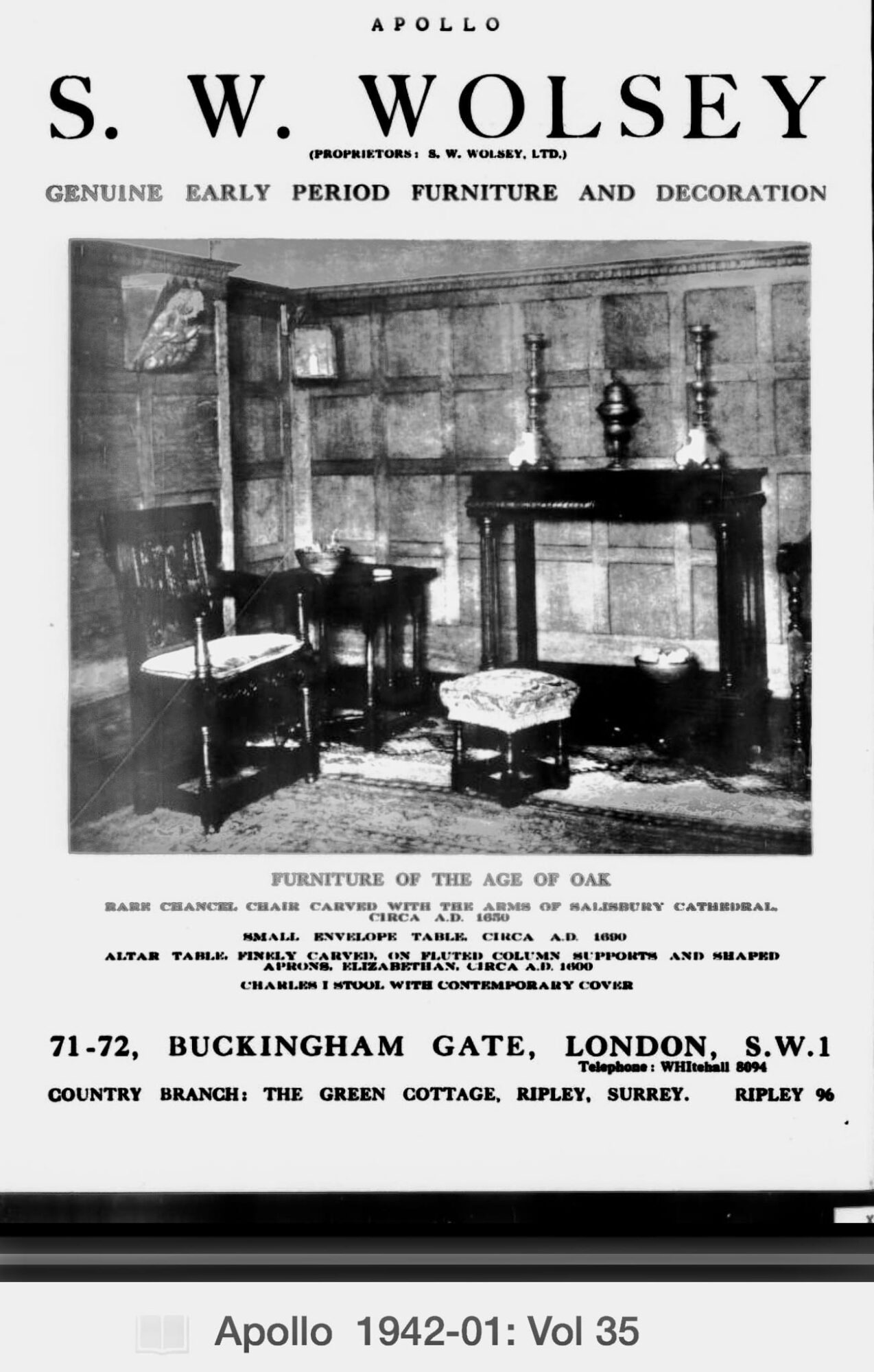 Elizabeth I / James I Oak Cup-board