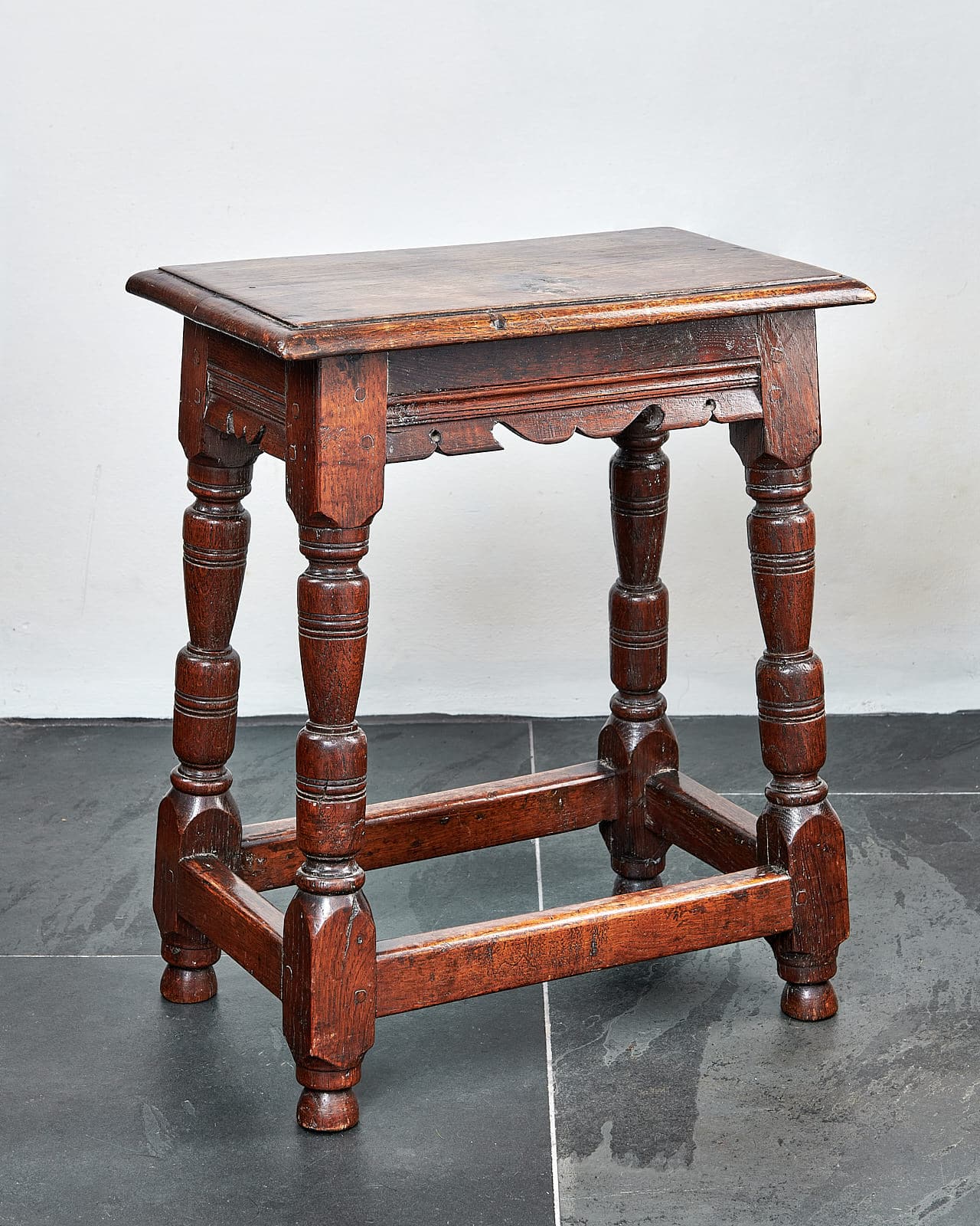 Charles I joined oak stool