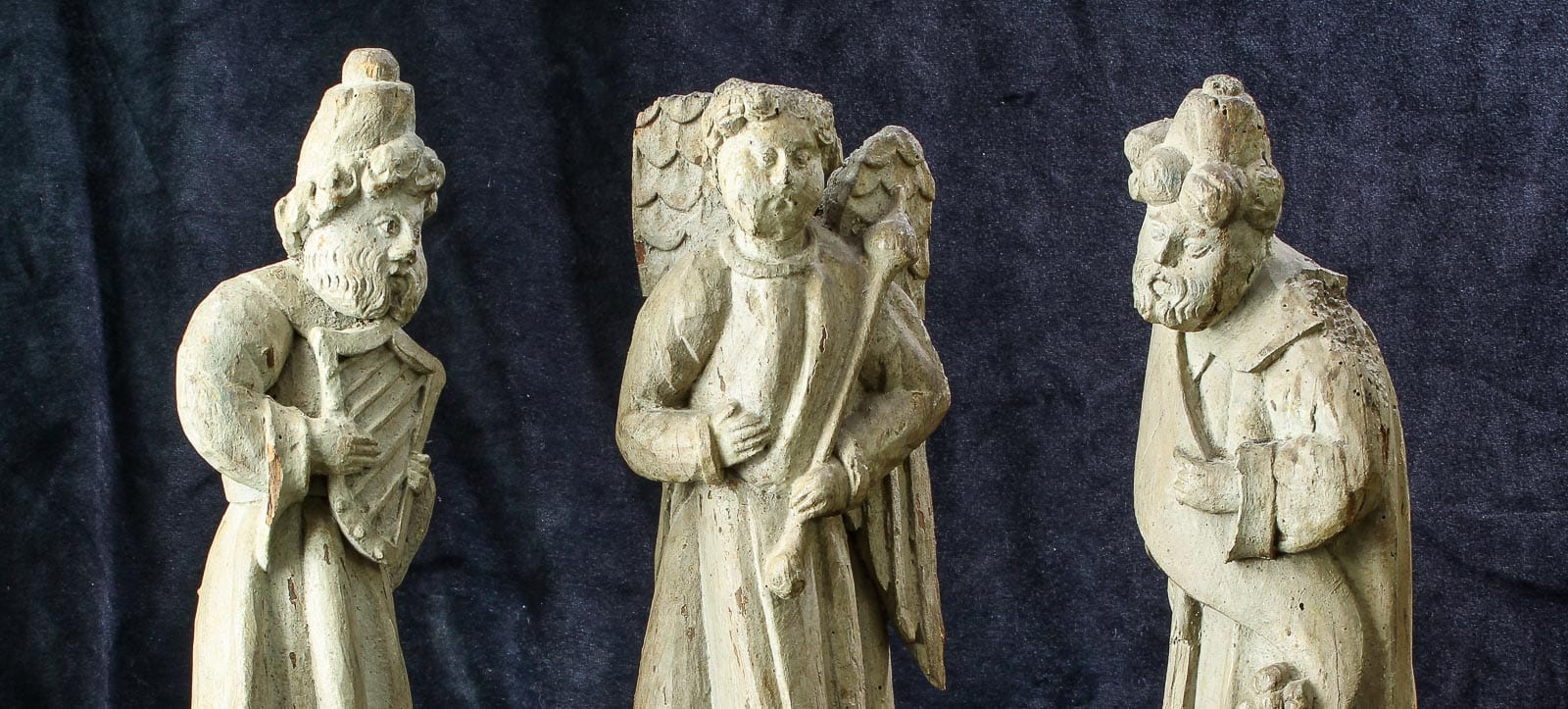 Henry VIII oak sculptures