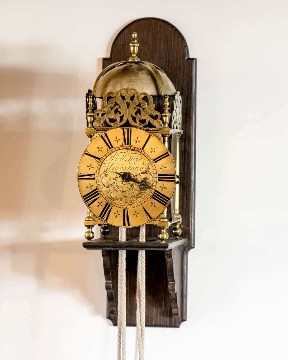 Late 17th c Lantern clock