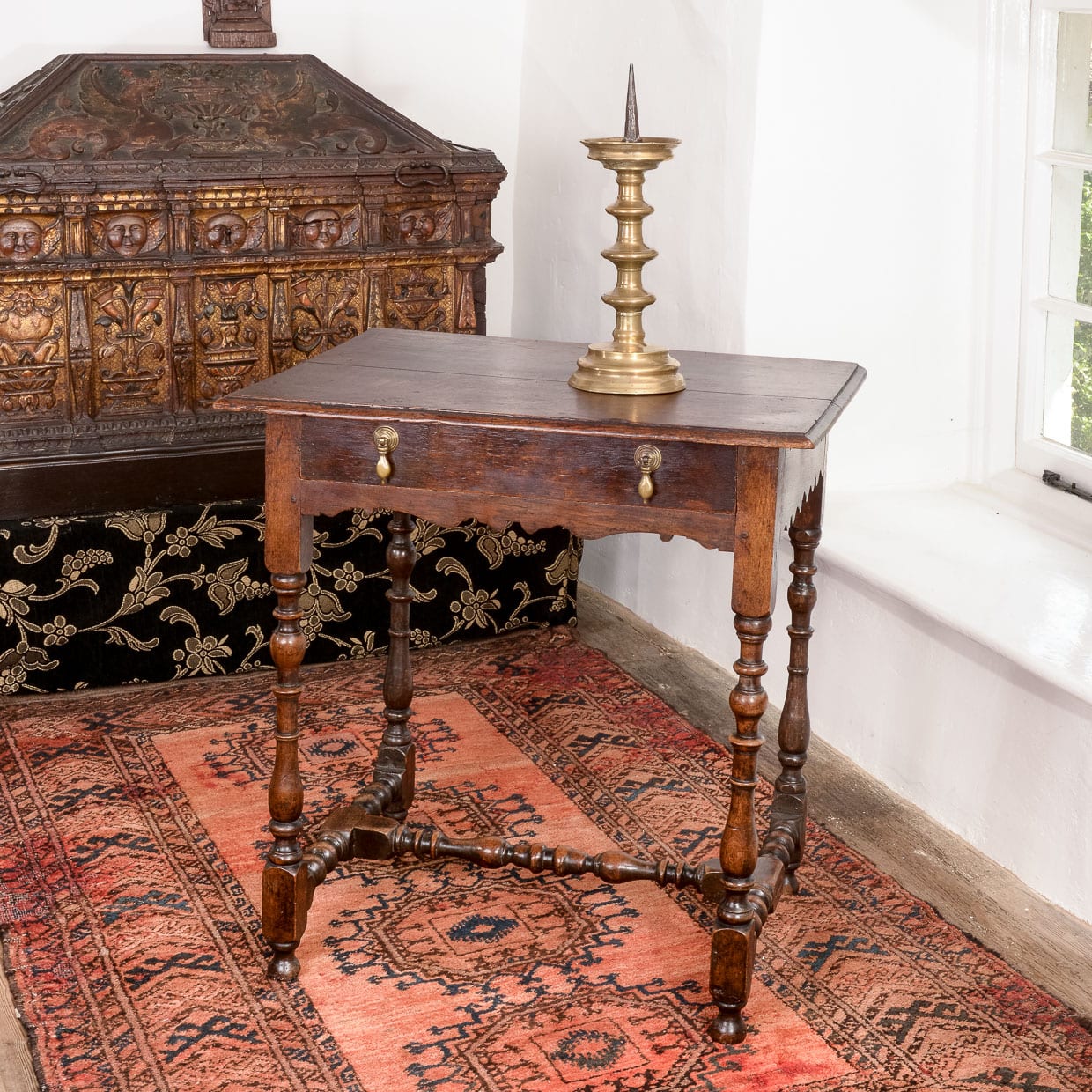 17th century oak table