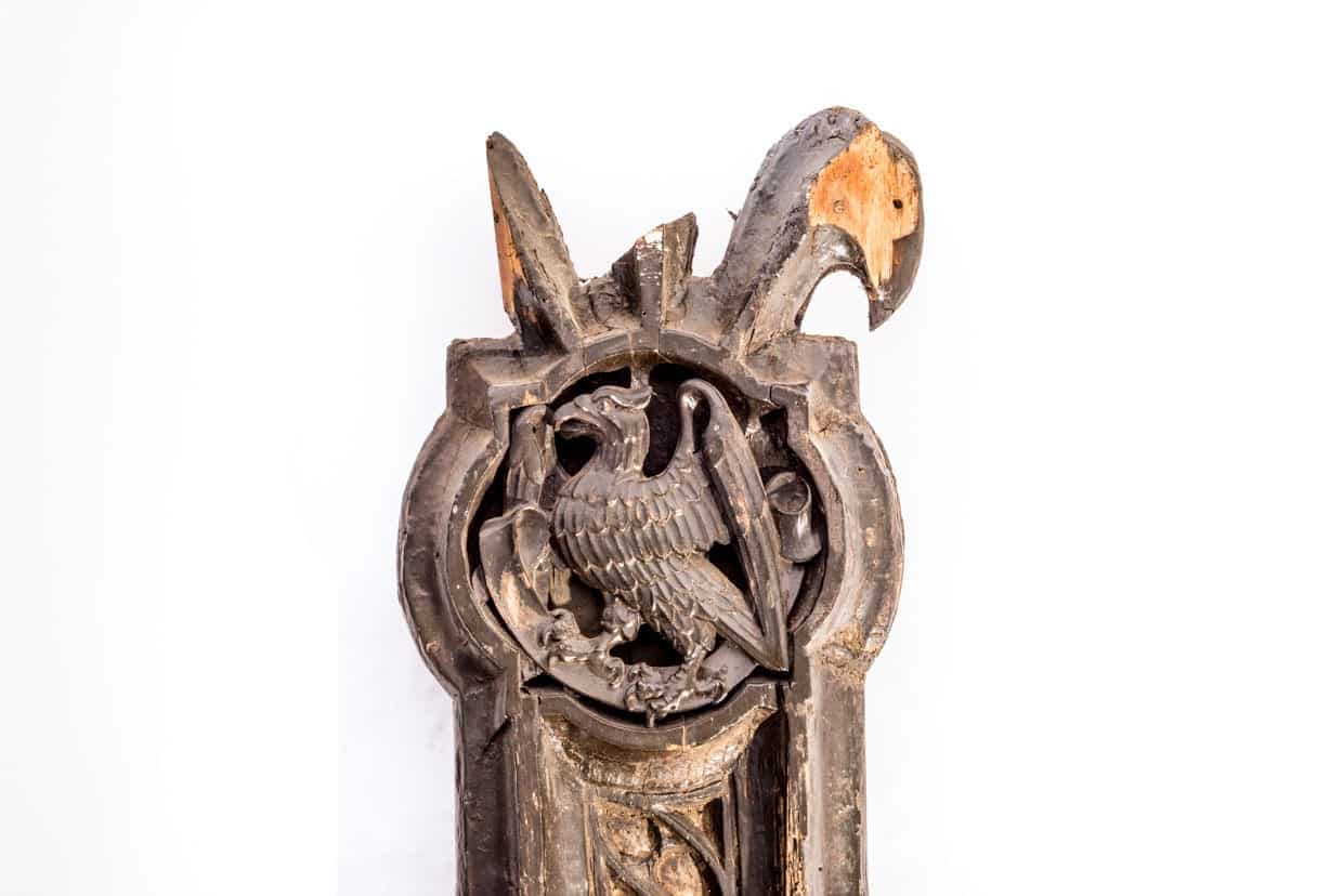 Monumental 15th c Gothic cross