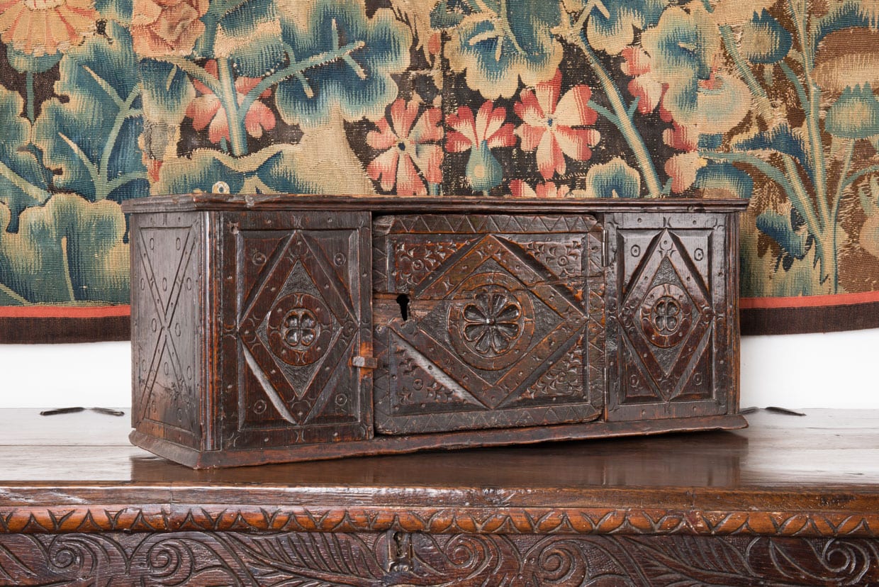 17th century wall cupboard