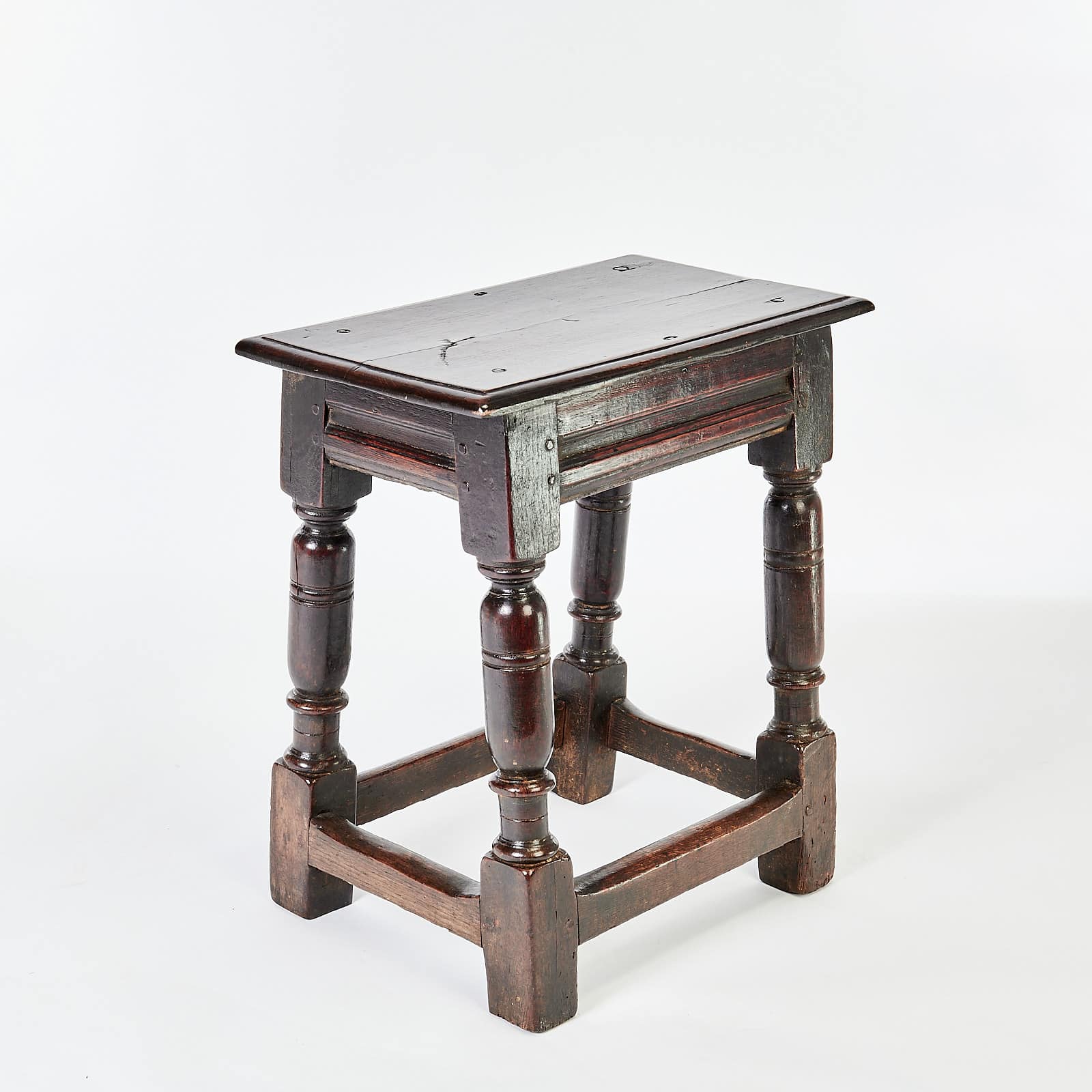 Charles I joined oak stool