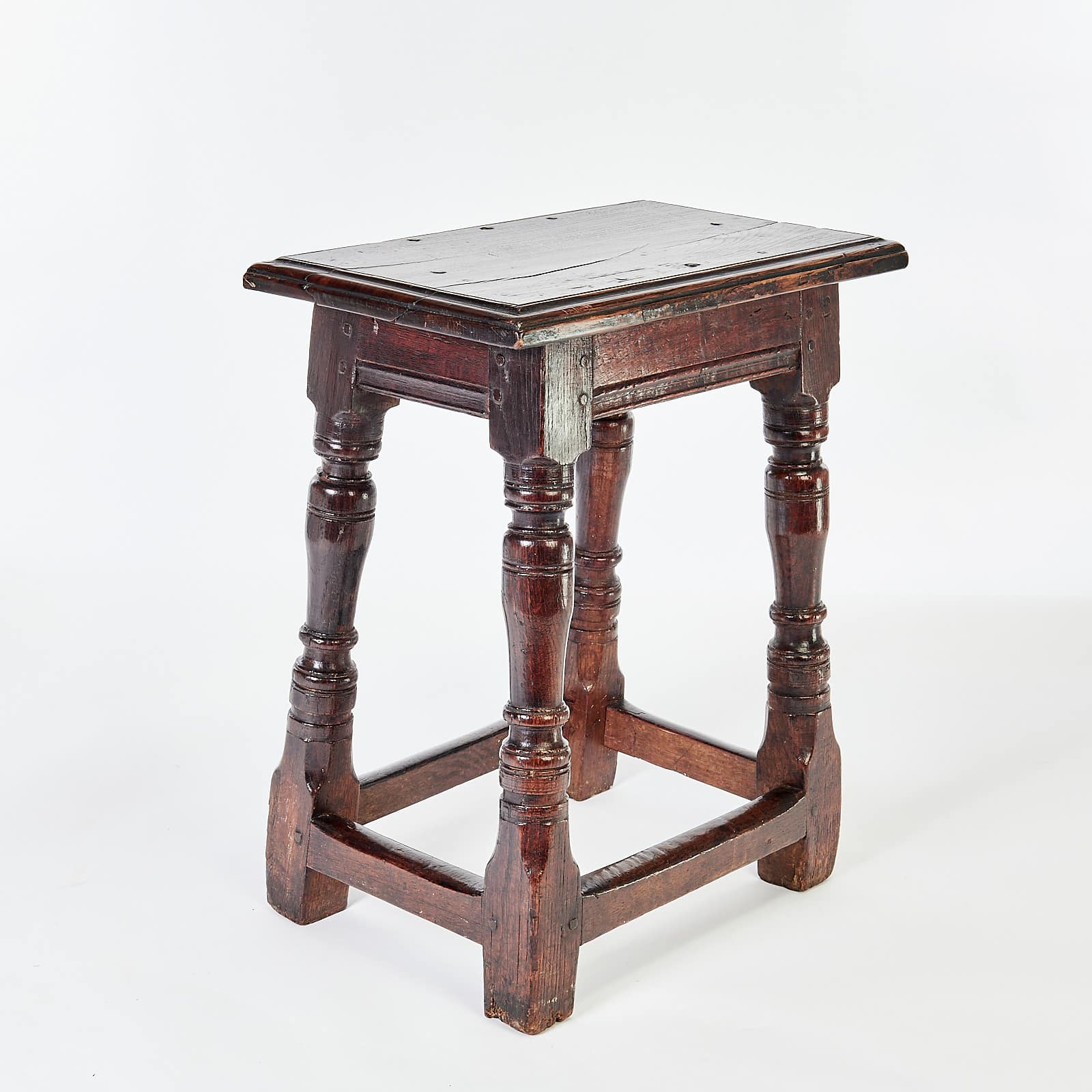 Charles I joined oak stool