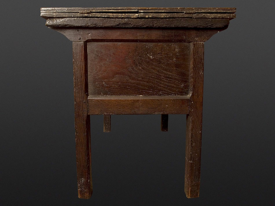 Henry VIII oak table – cupboard