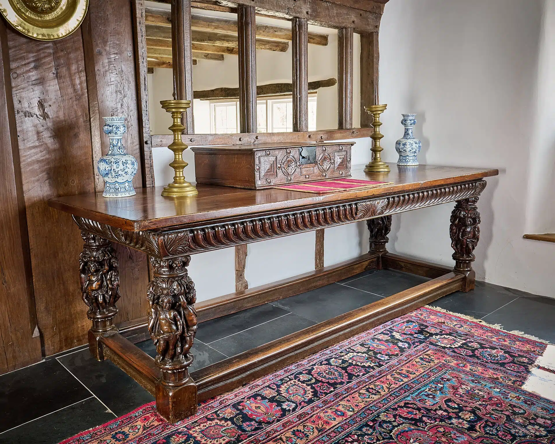 Elizabeth I walnut table