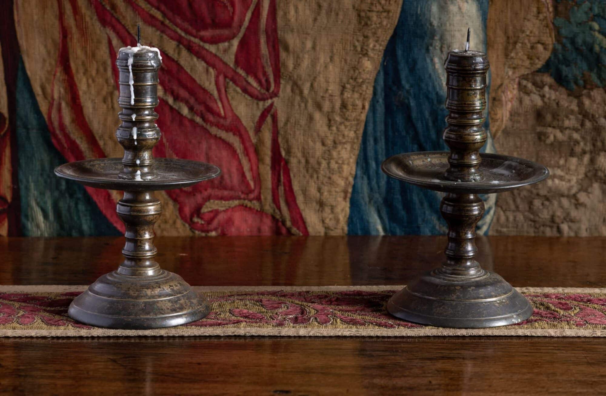 Dutch East Indies candlesticks