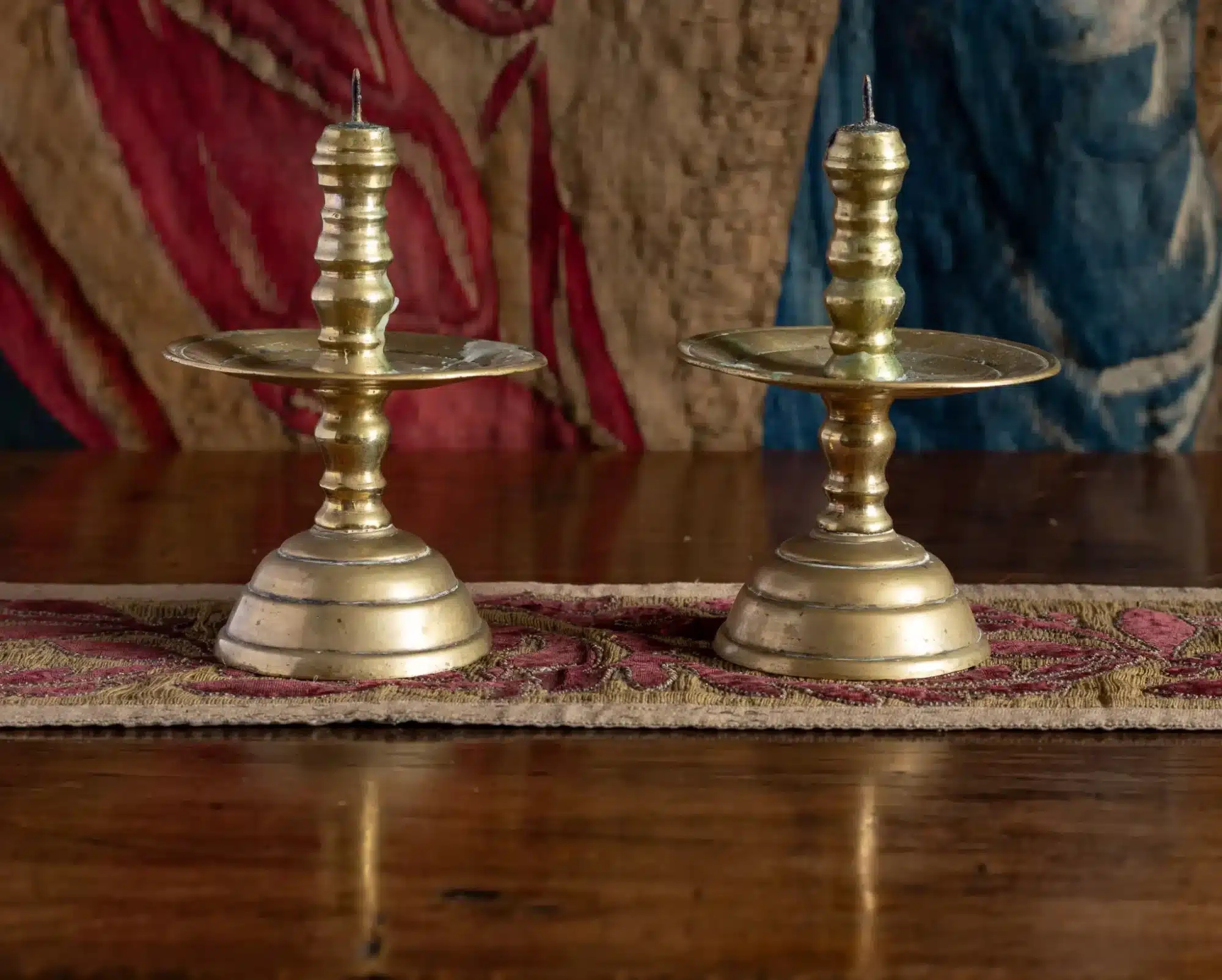 Dutch East Indies candlesticks