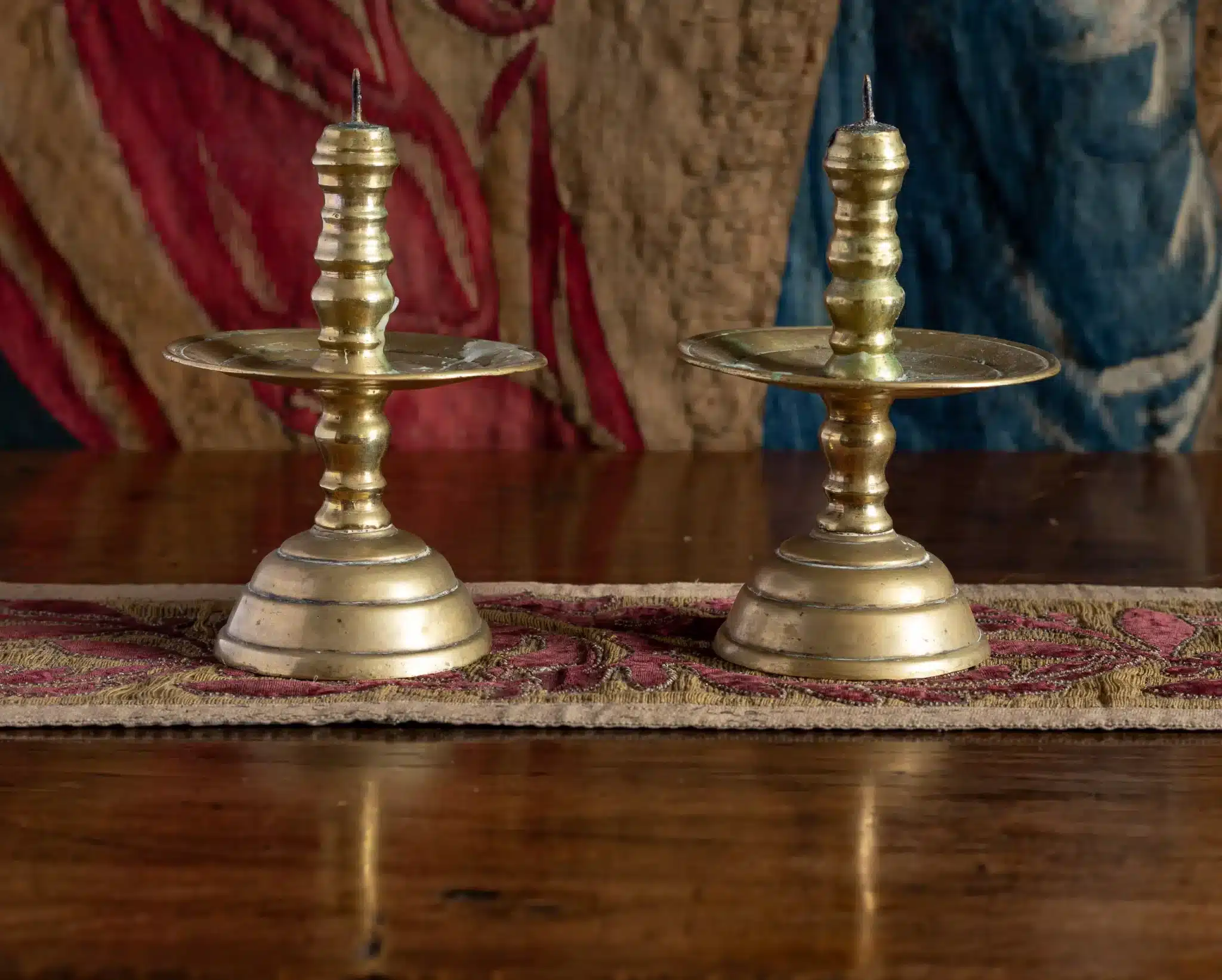 Dutch East Indies candlesticks