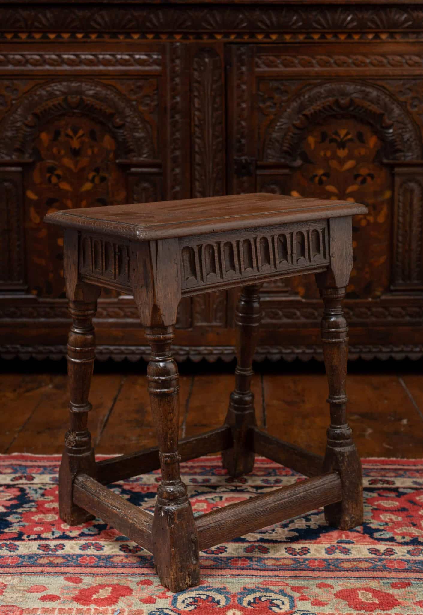 James I joined oak stool