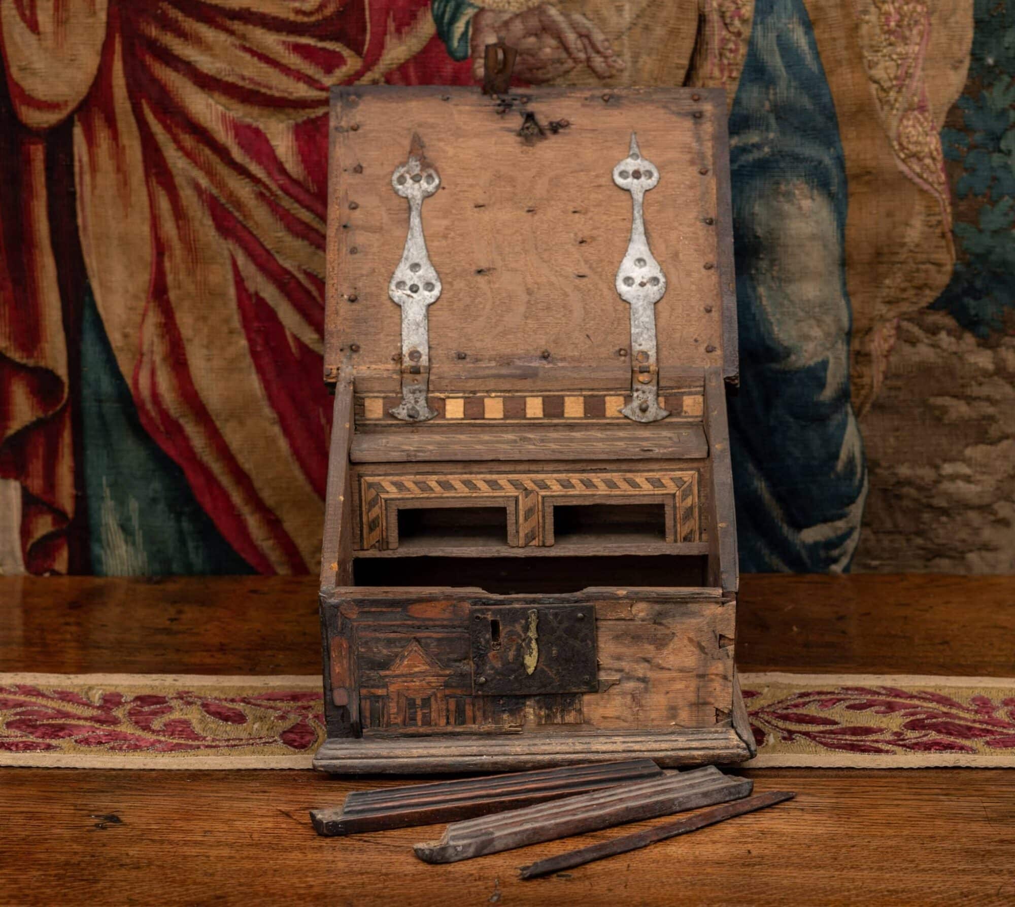 Two Nonsuch Inlaid Desk Boxes
