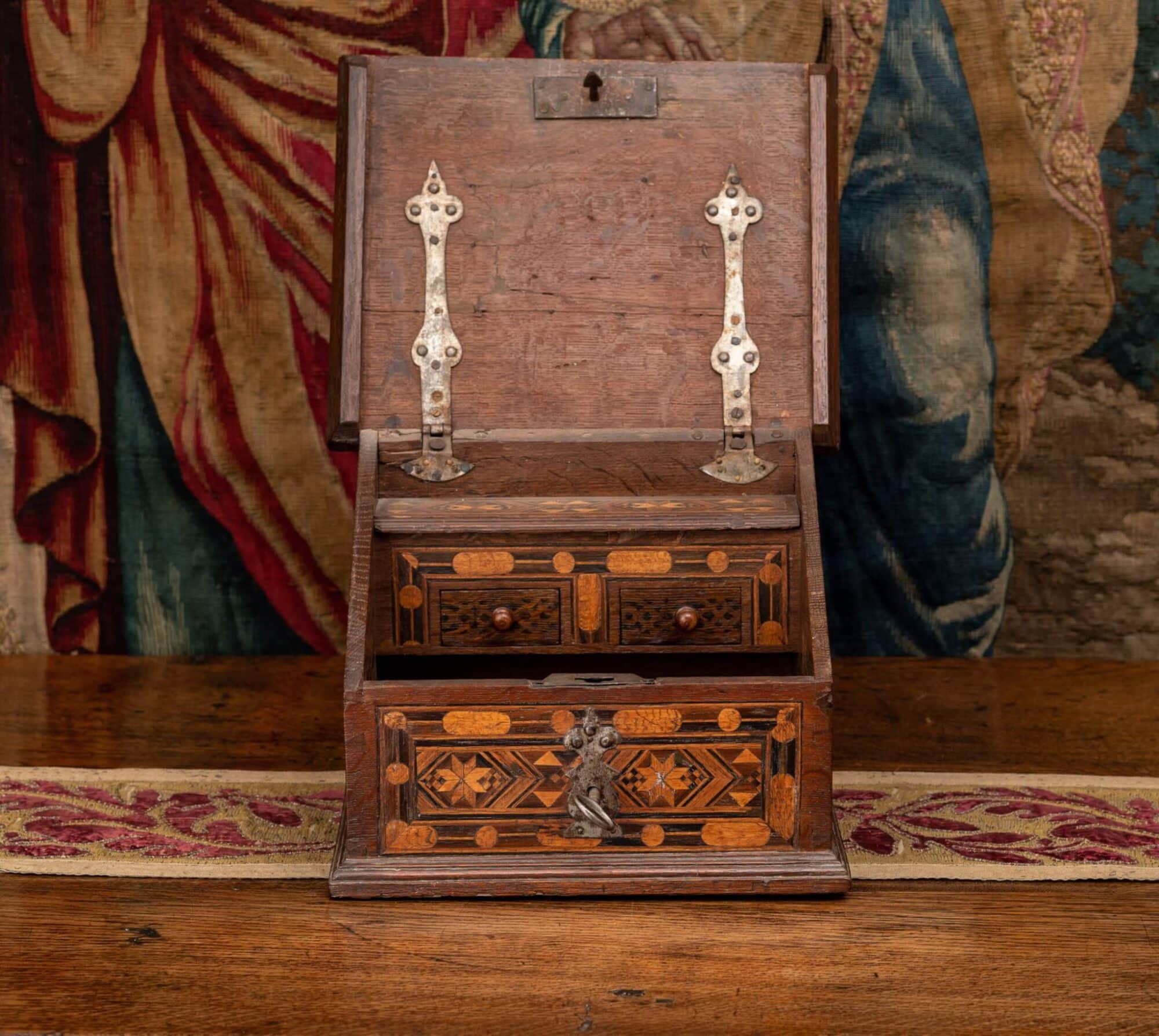 Two Nonsuch Inlaid Desk Boxes