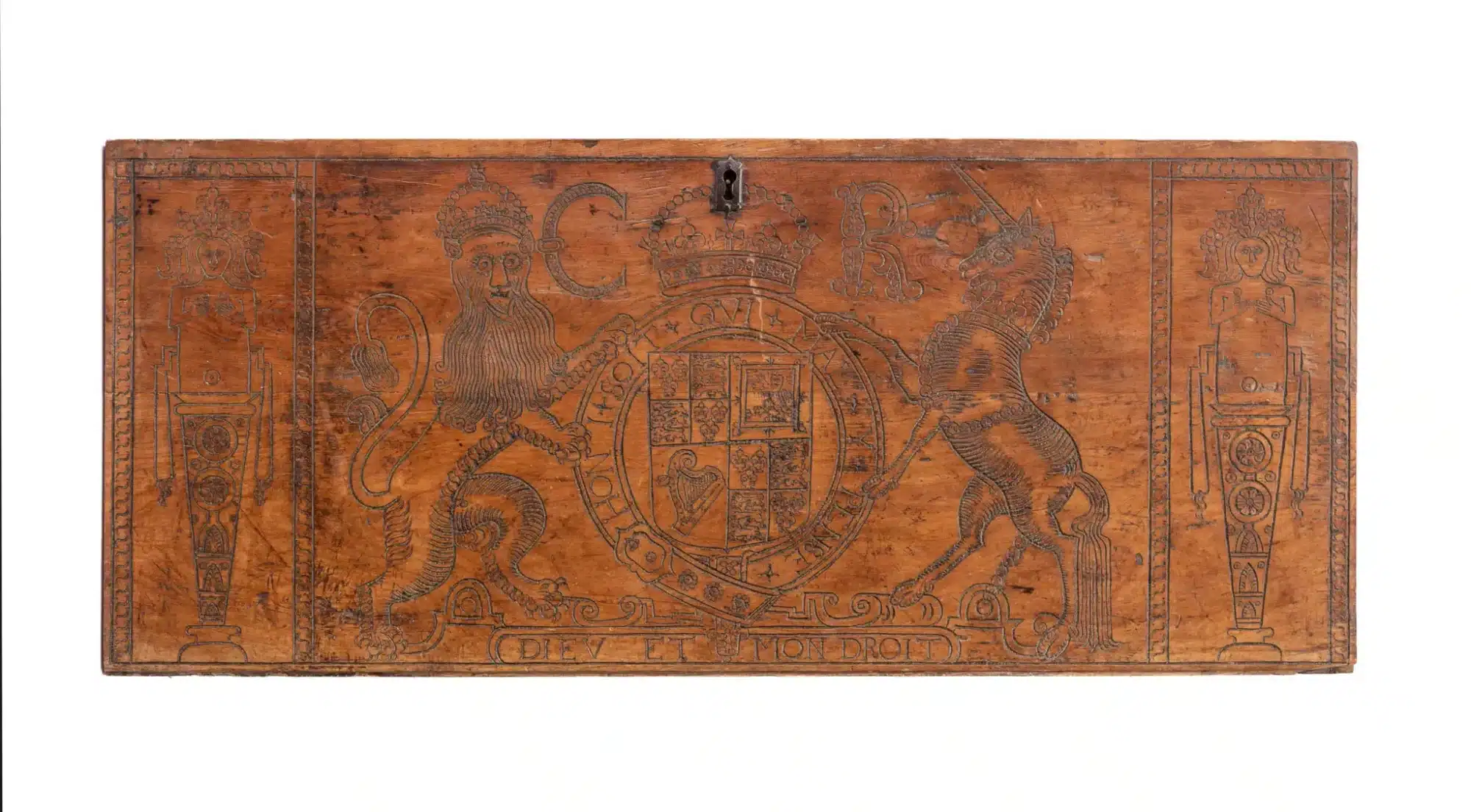 Charles I cedar chest front