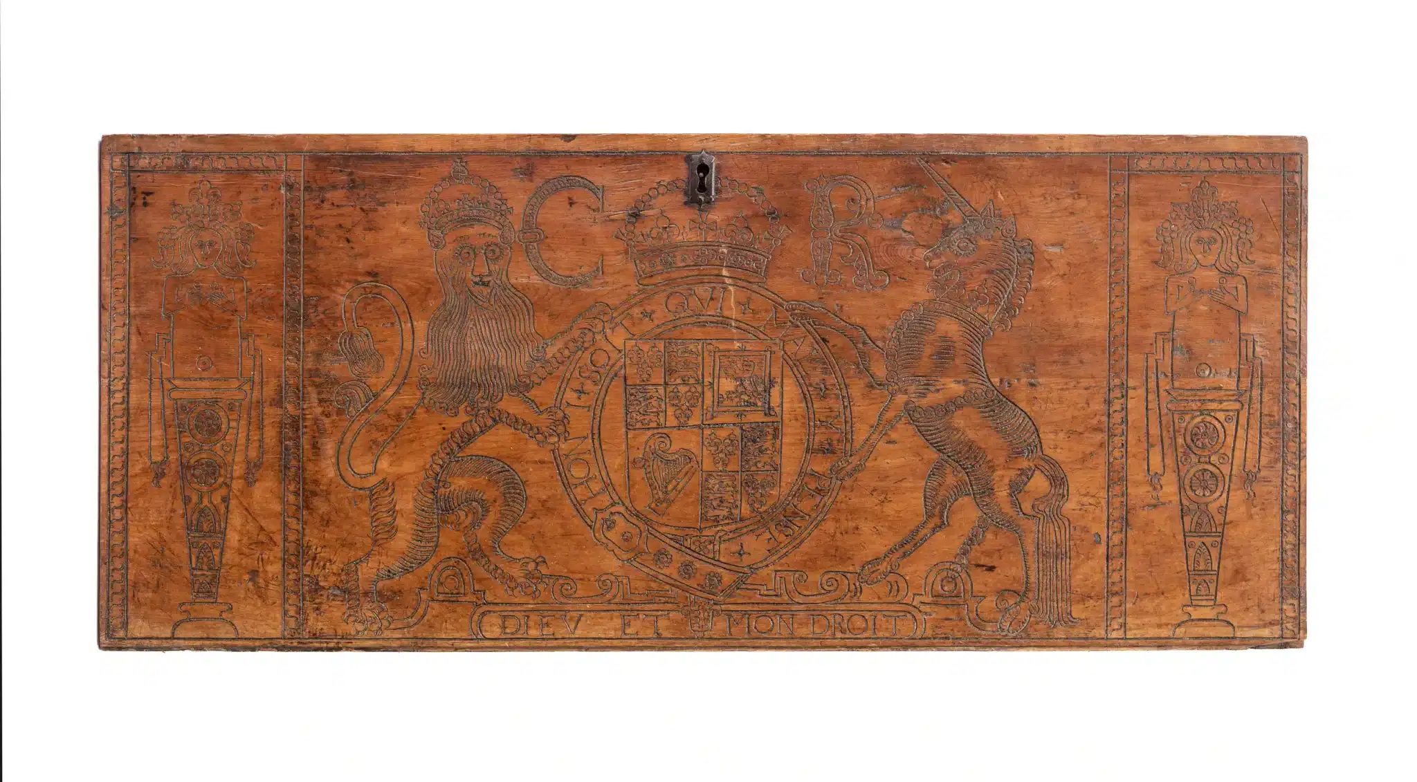 Charles I cedar chest front
