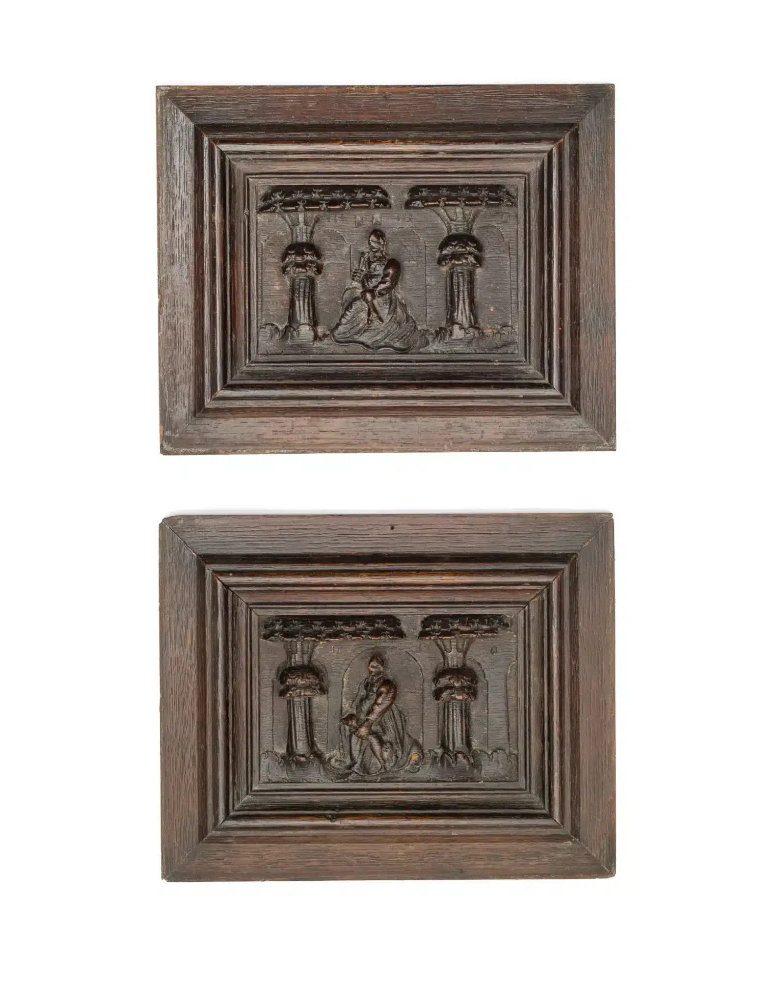 Pair of Renaissance panels