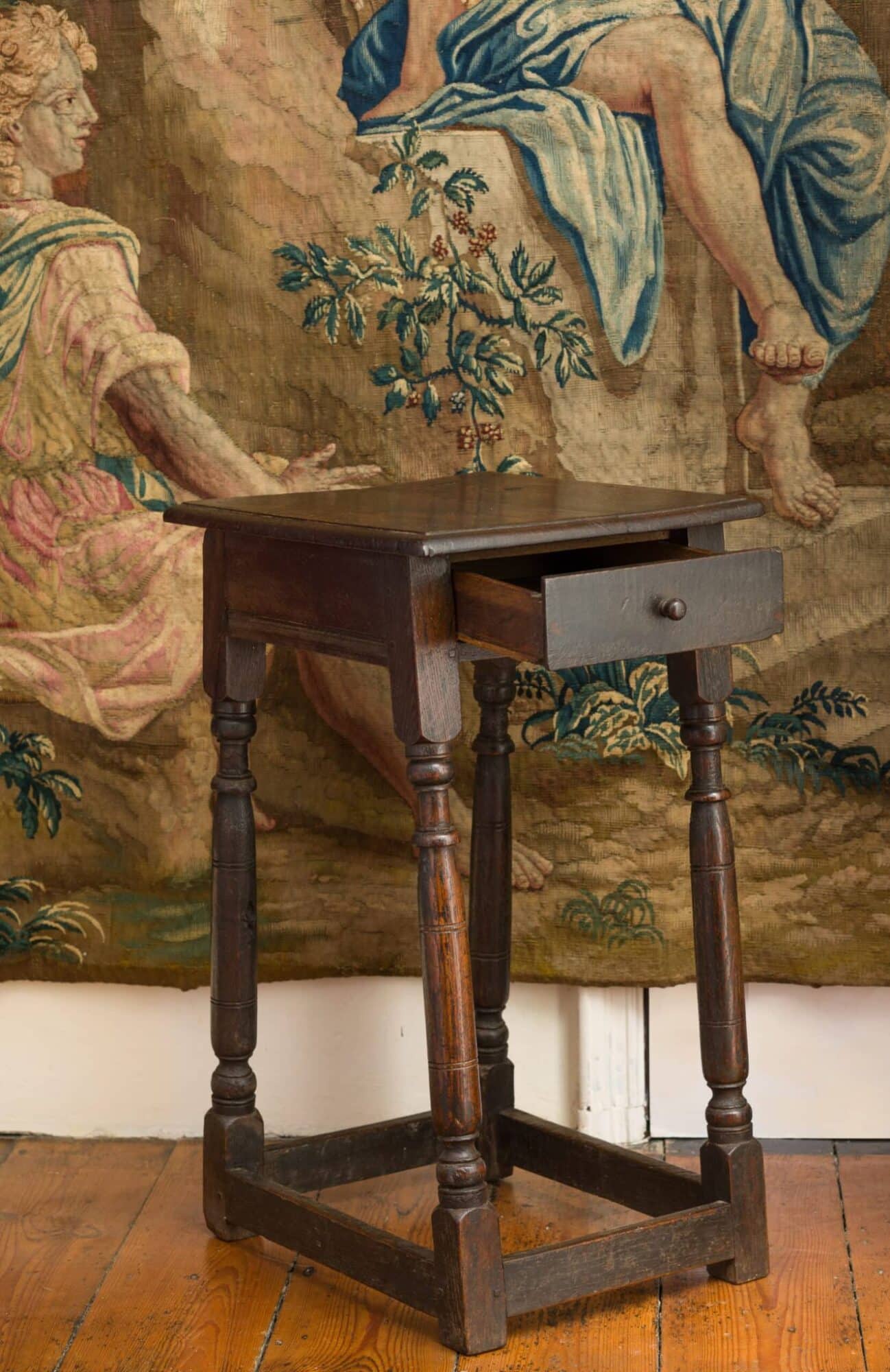 Charles II joined oak table