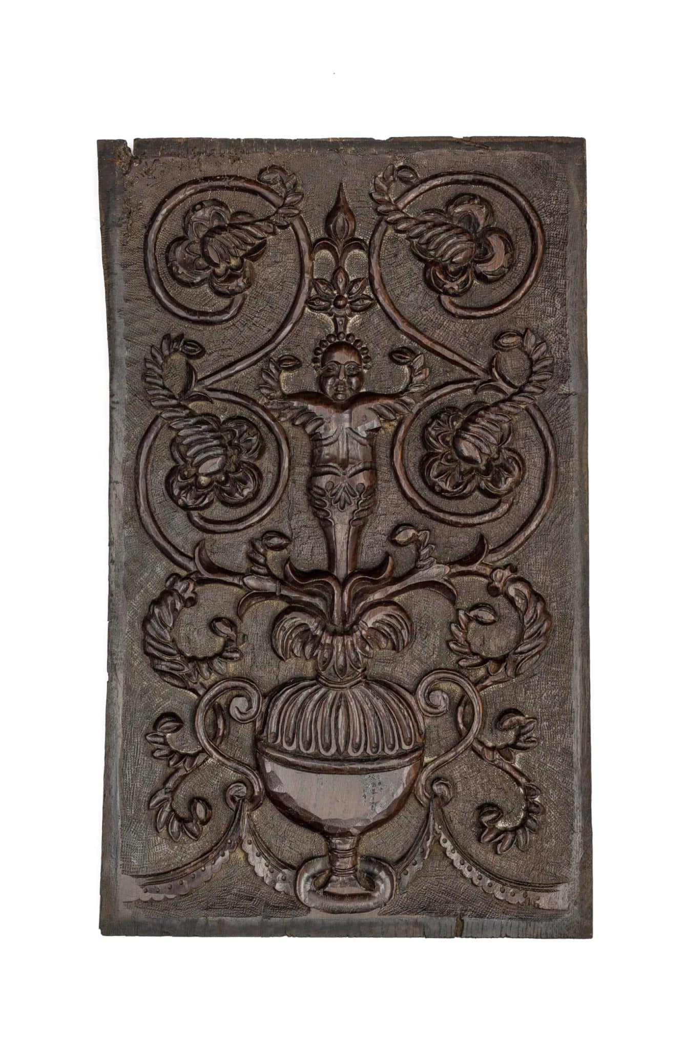 Henry VIII oak carved panels