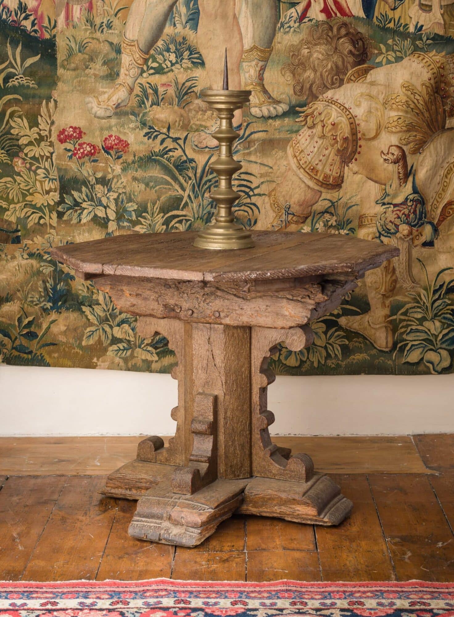 English medieval cruciform trestle