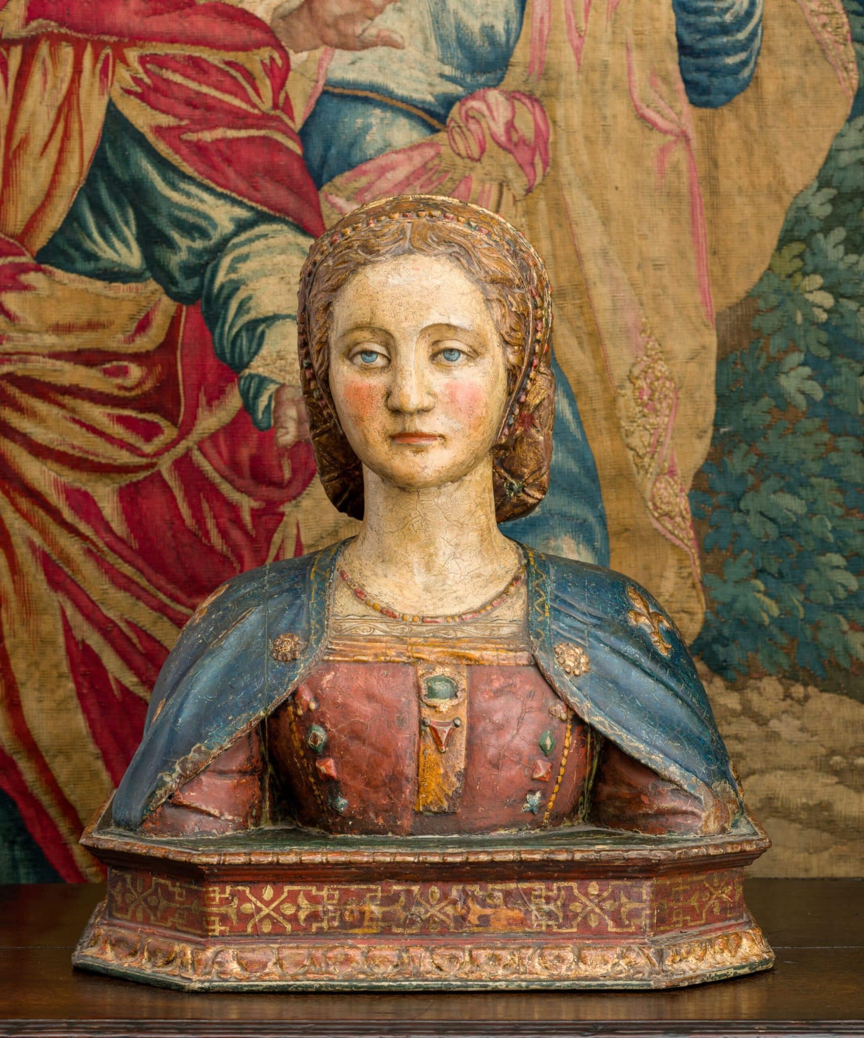 Renaissance terracotta bust
