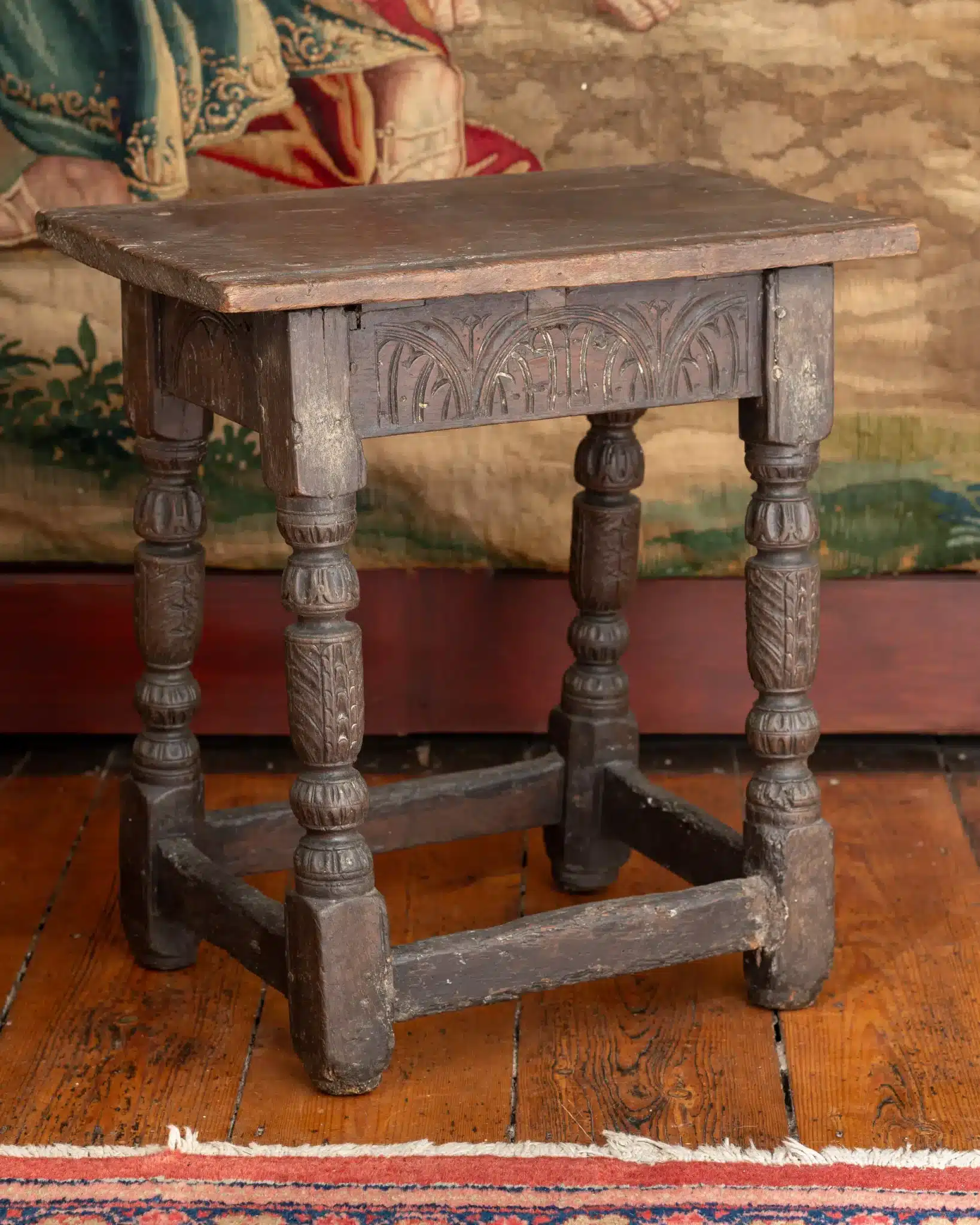 Elizabeth I joined oak stool