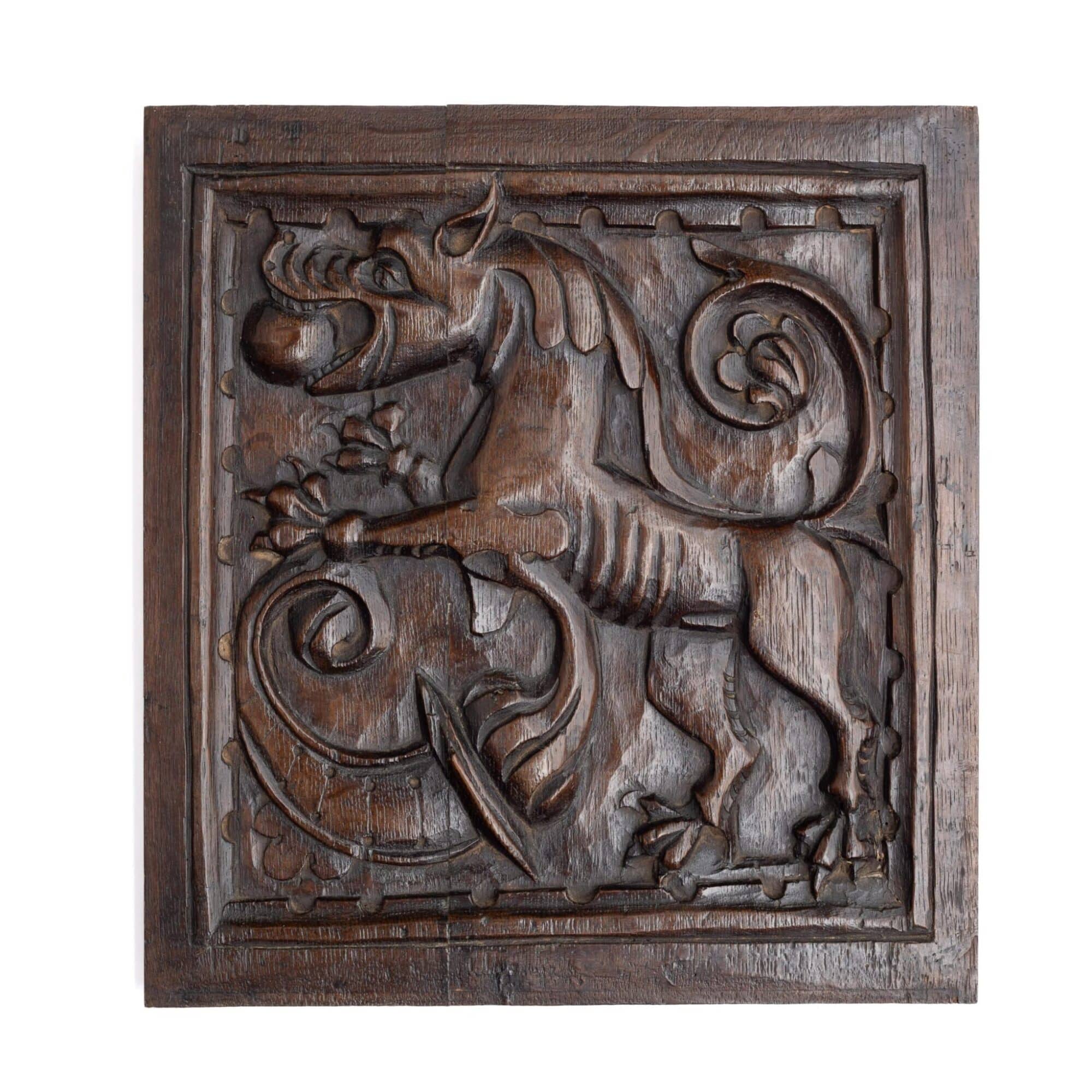 Set of Henry VIII oak panels