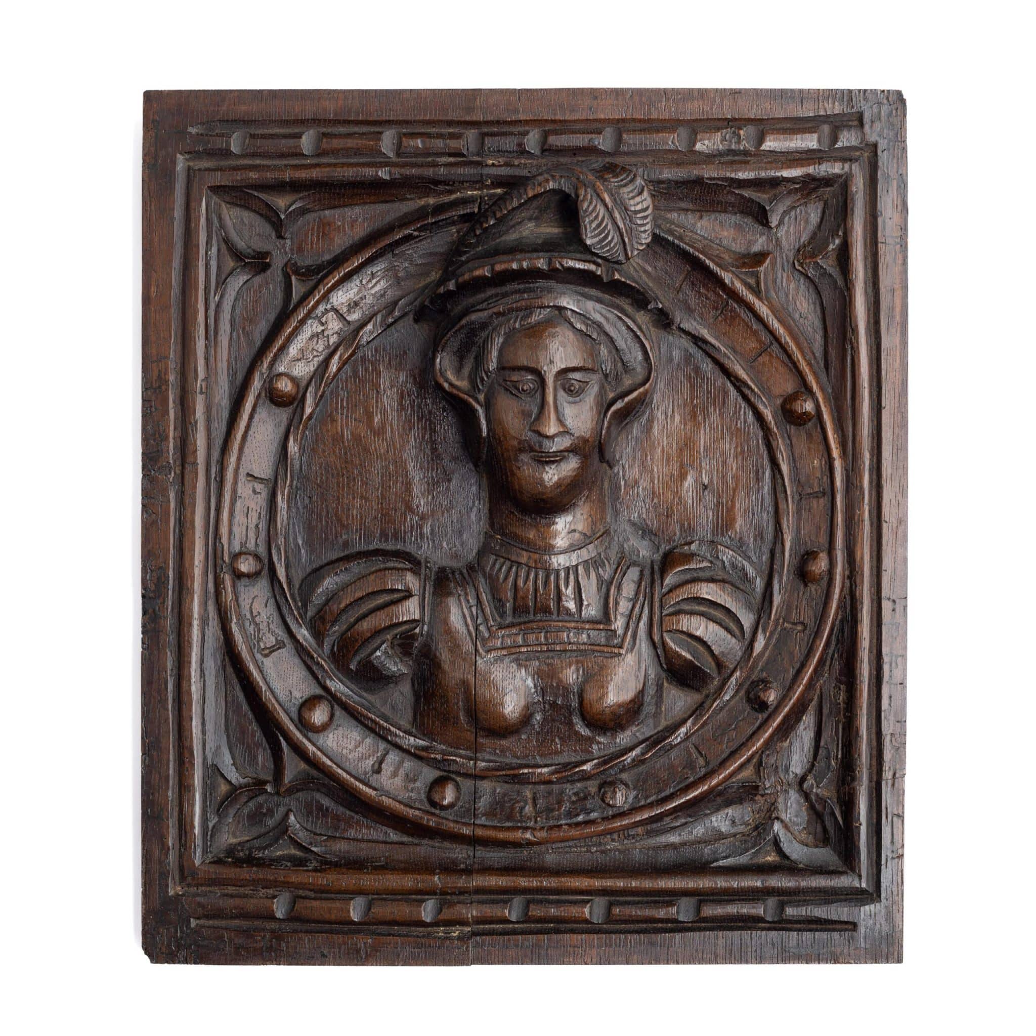 Set of Henry VIII oak panels