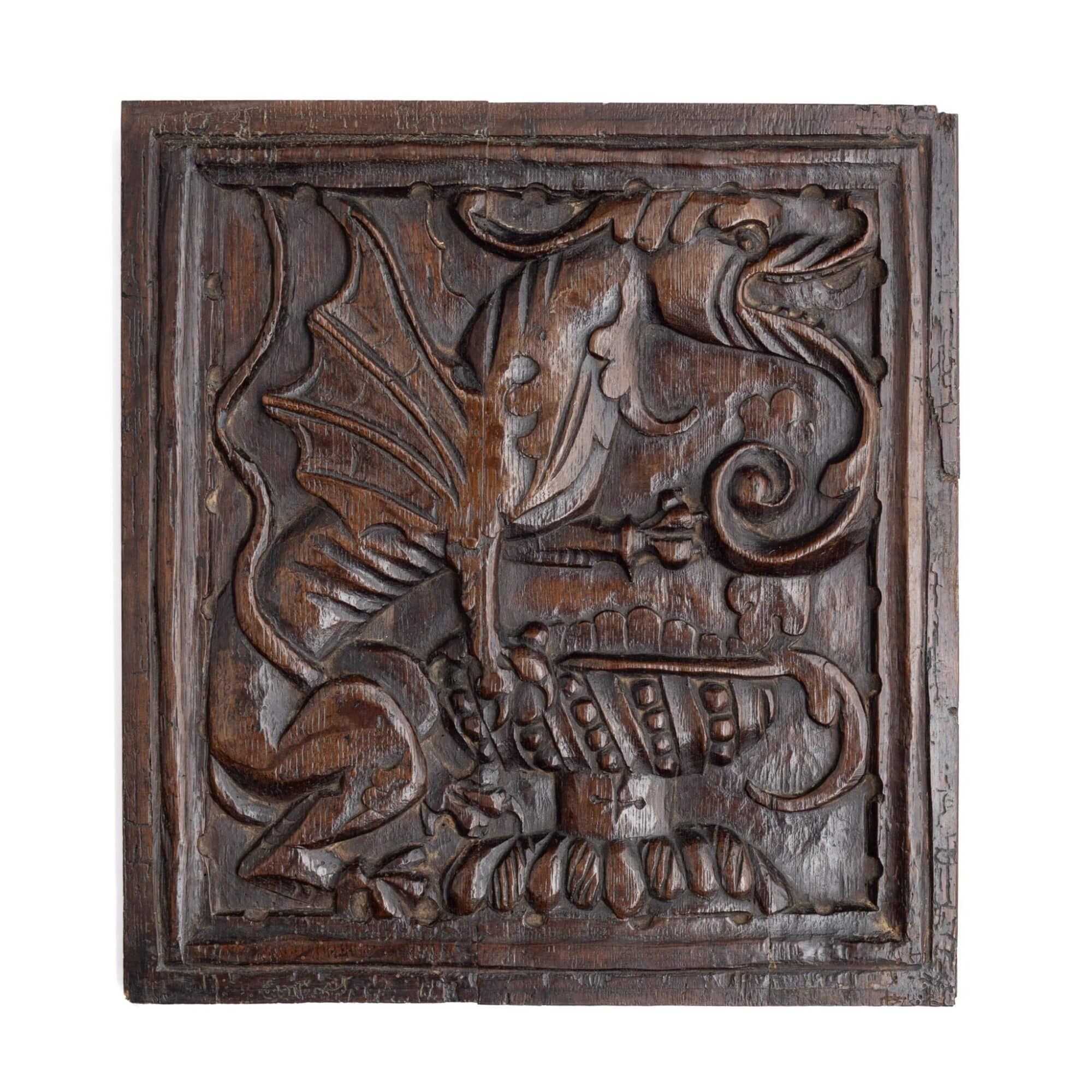 Set of Henry VIII oak panels