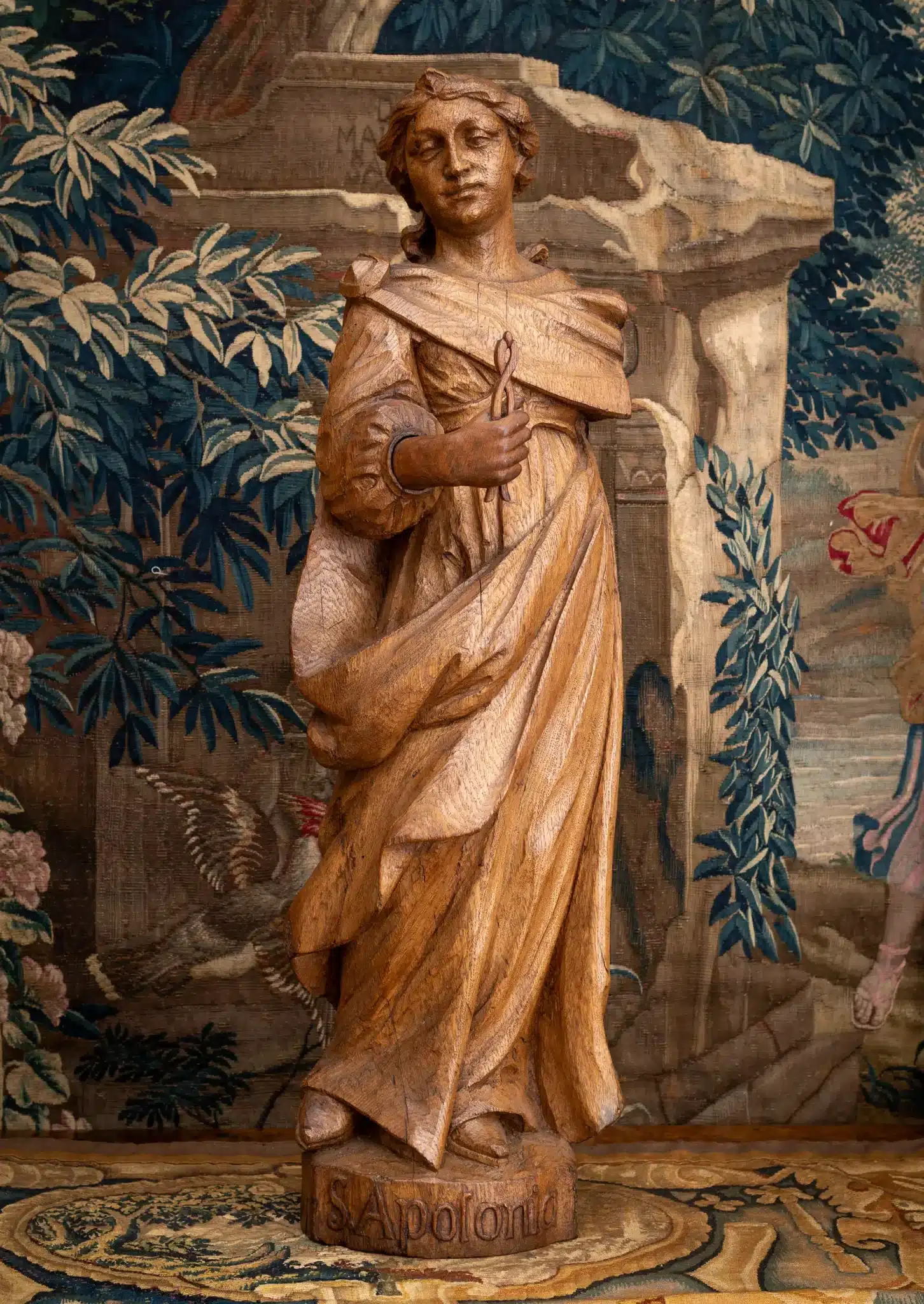 Sculpture of Saint Apollonia