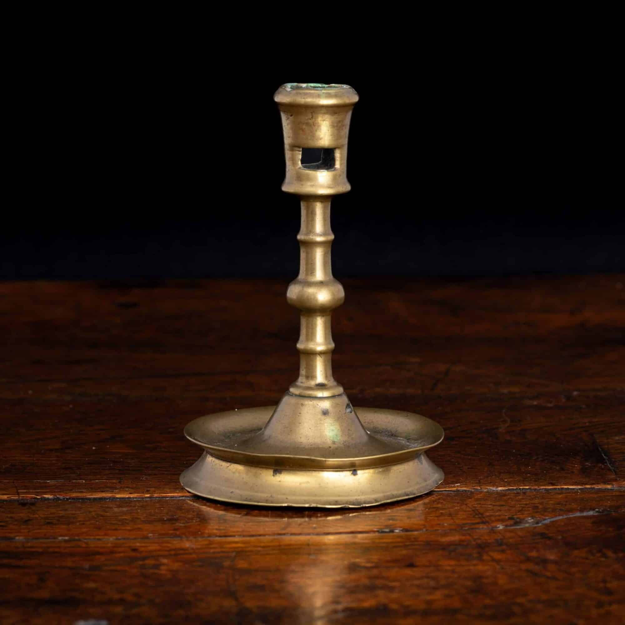 Late Gothic Copper Alloy Candlestick