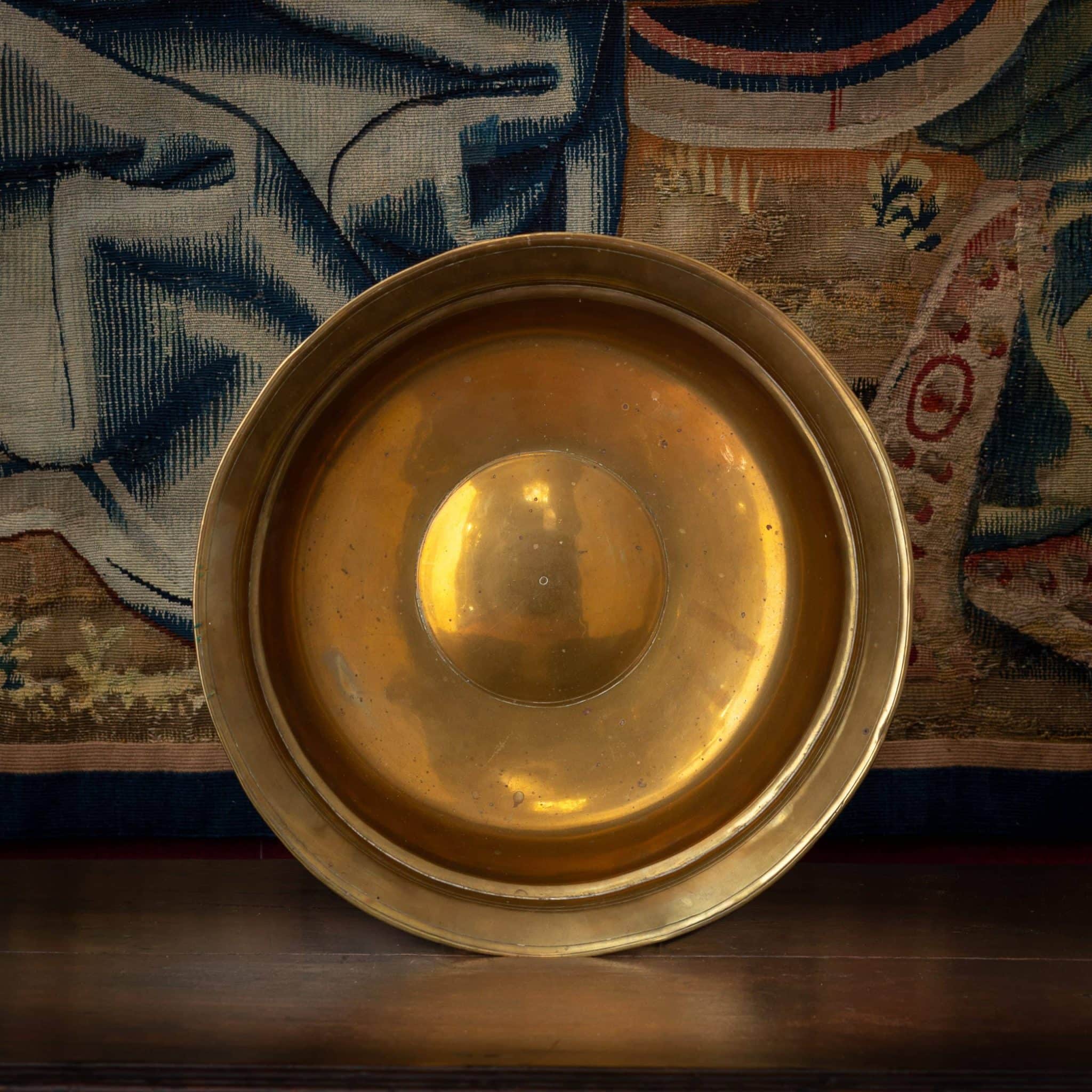 A Late Gothic Brass Basin
