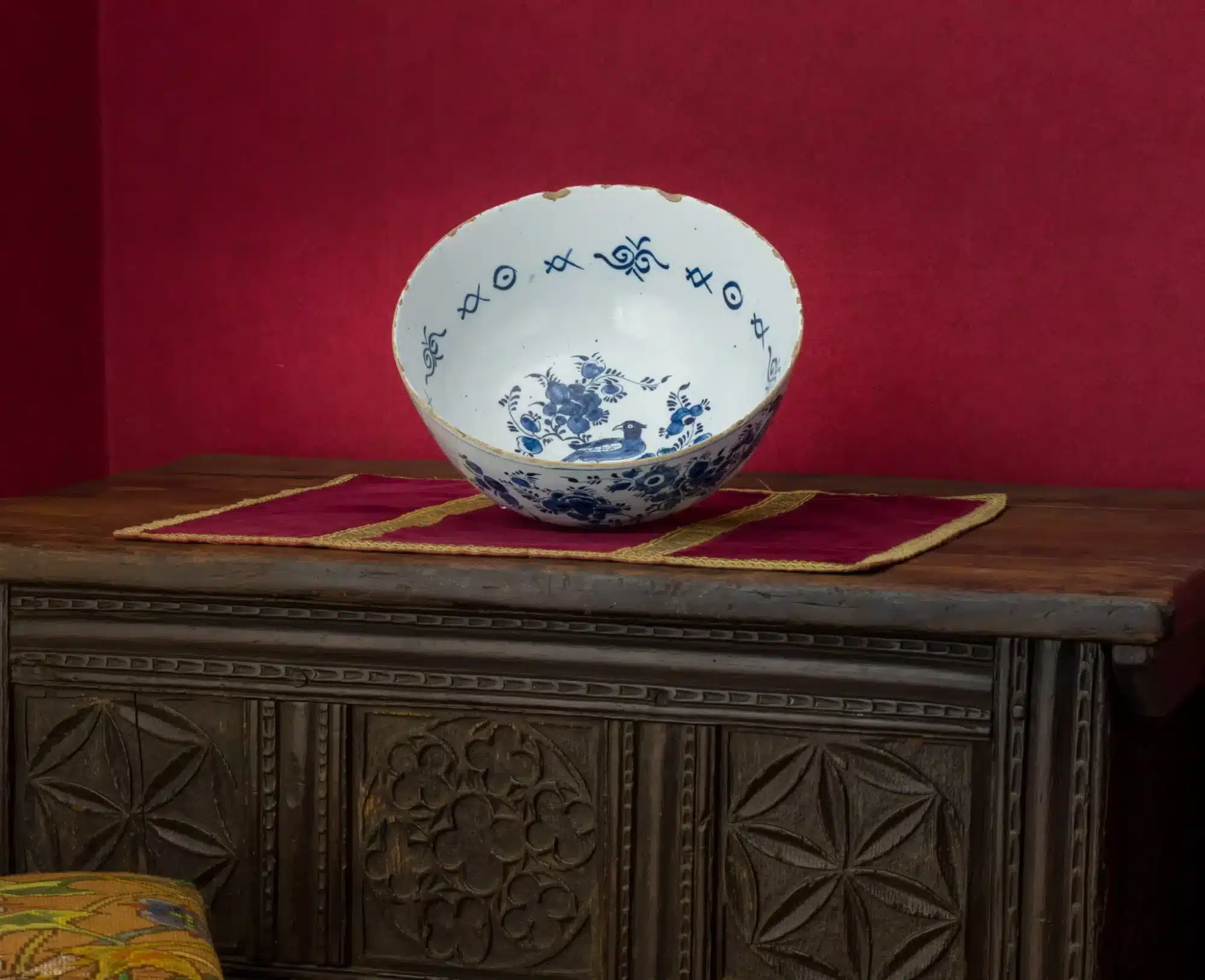 Large Delftware bowl