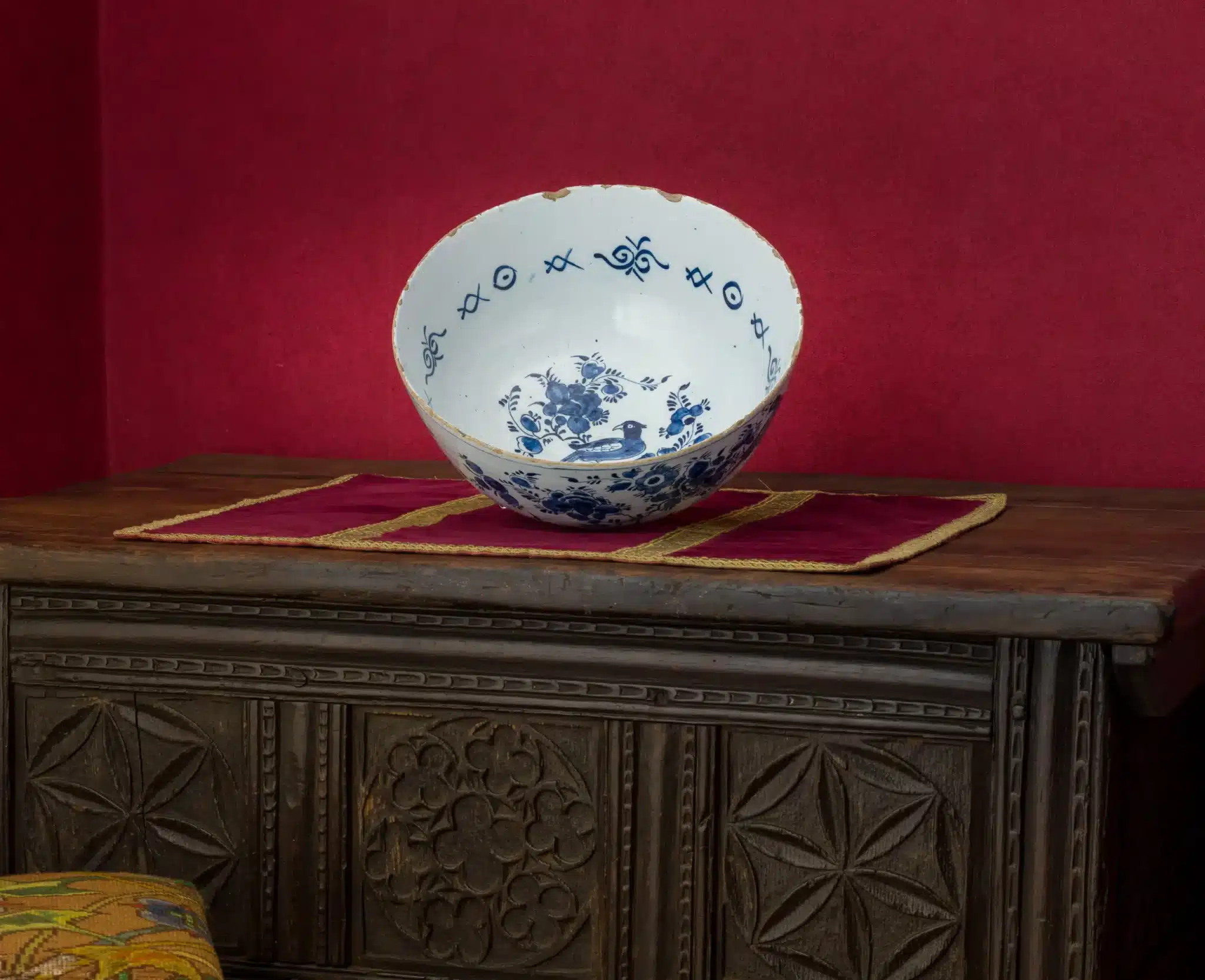 Large Delftware bowl
