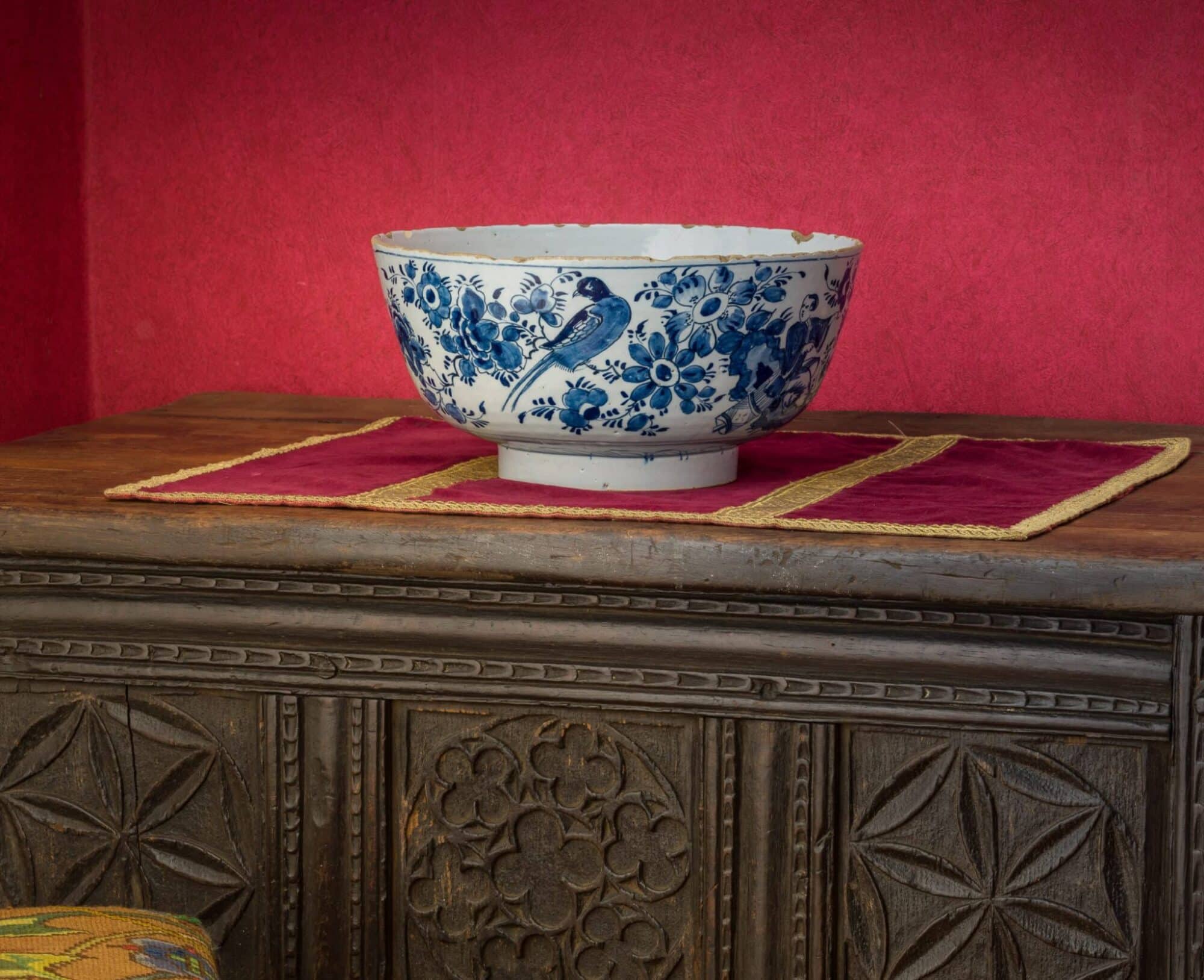 Large Delftware bowl