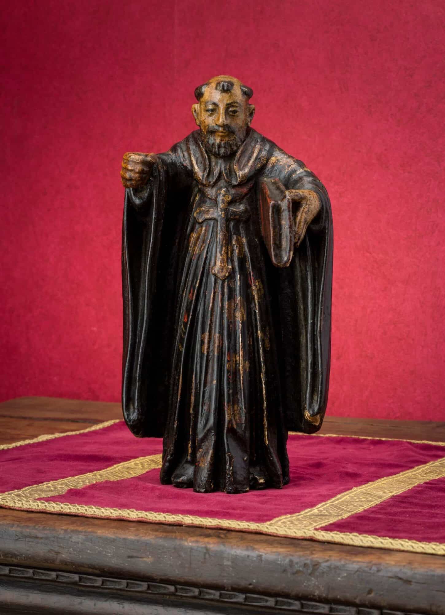 17th century sculpture St Francis of Assisi