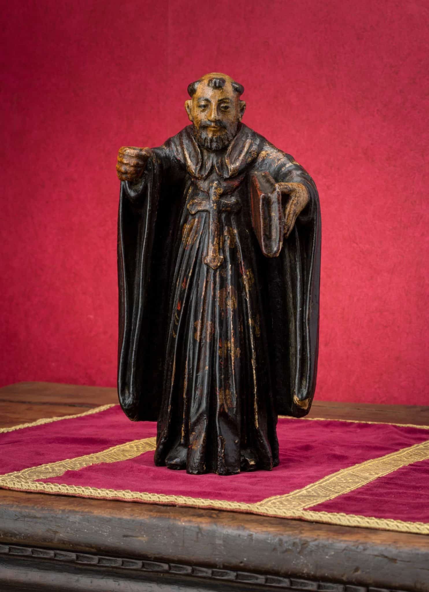 17th century sculpture St Francis of Assisi