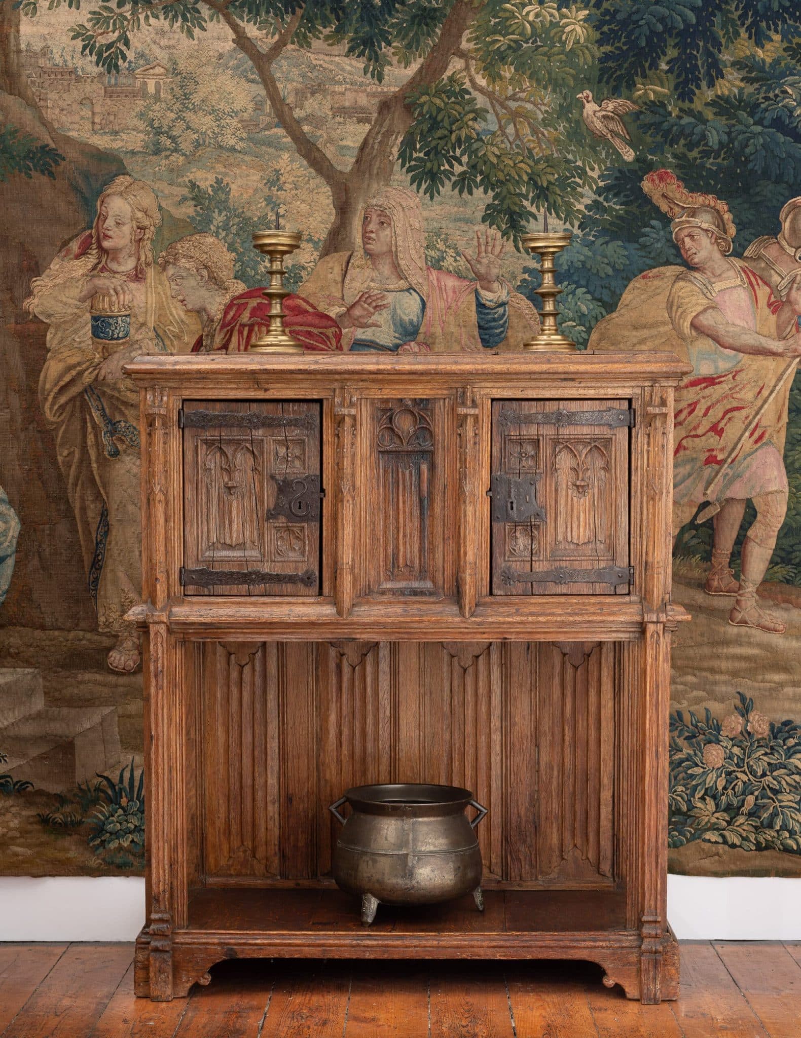 Gothic oak dressoir