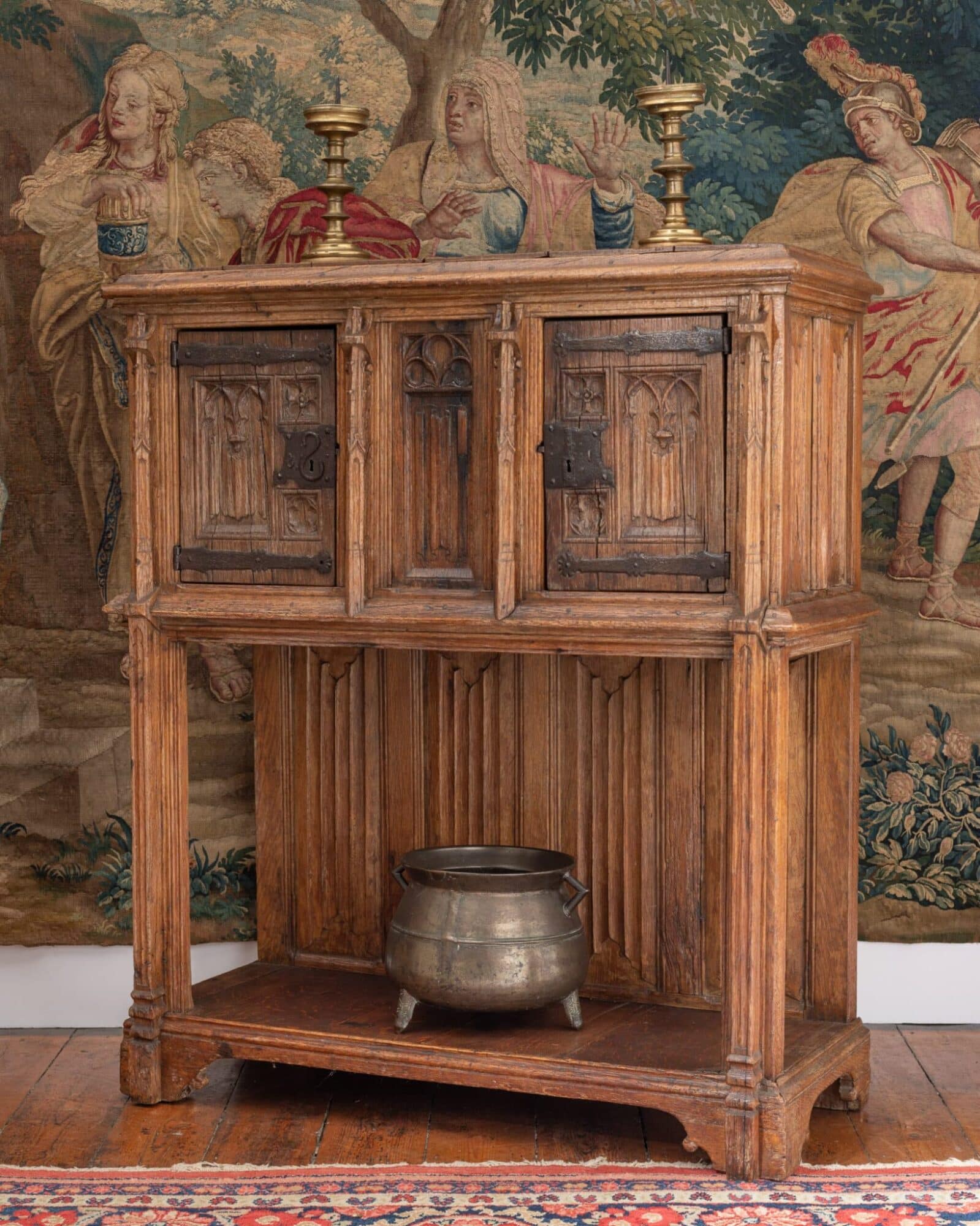Gothic oak dressoir
