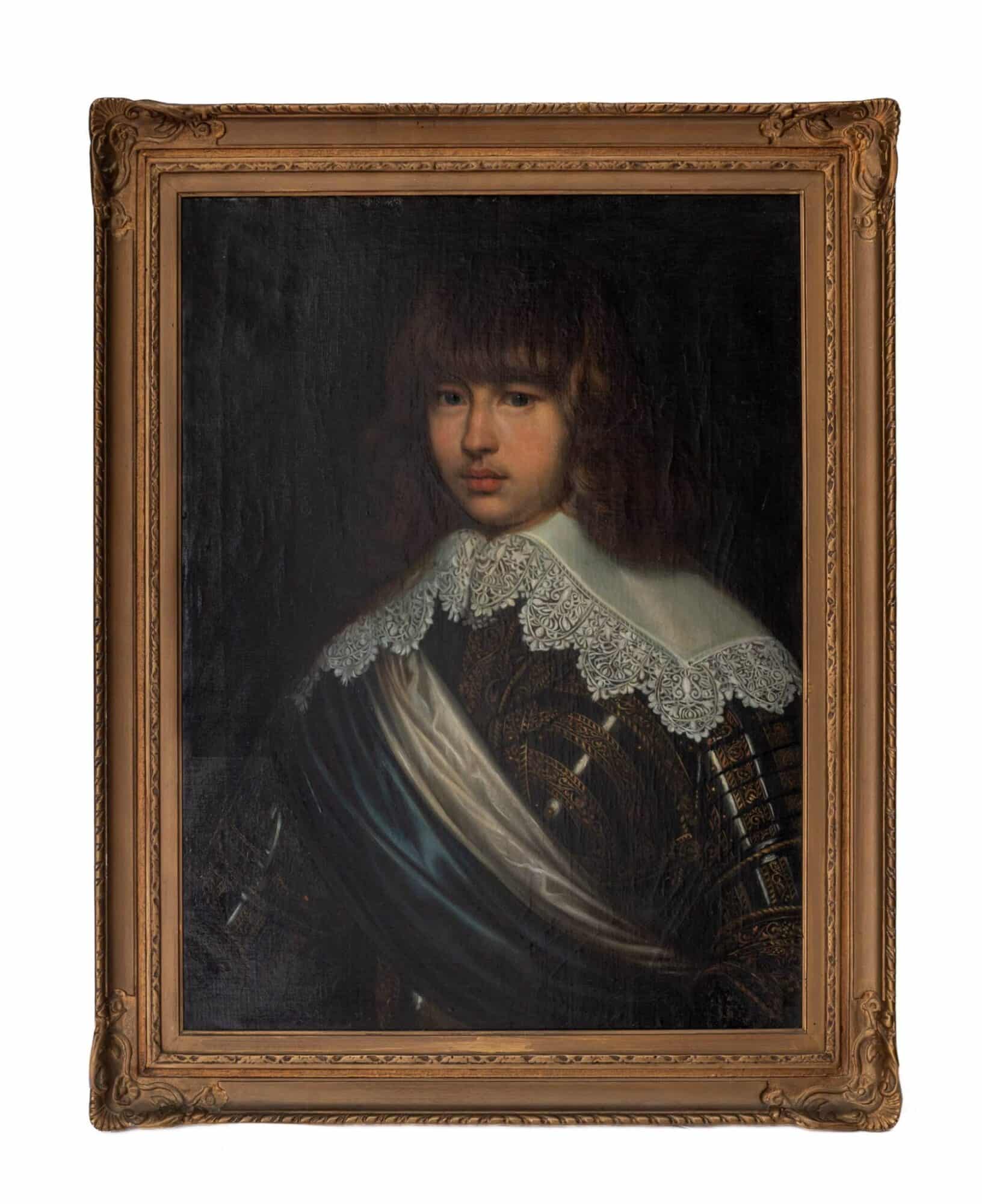 Portrait of Prince Valdemar Christian of Schleswig-Holstein, Denmark (1622–1656)