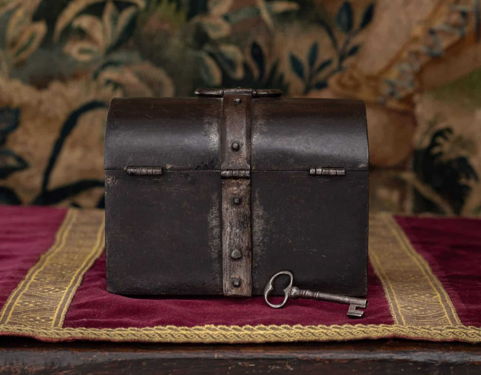 Renaissance Nuremberg Iron Messenger Box