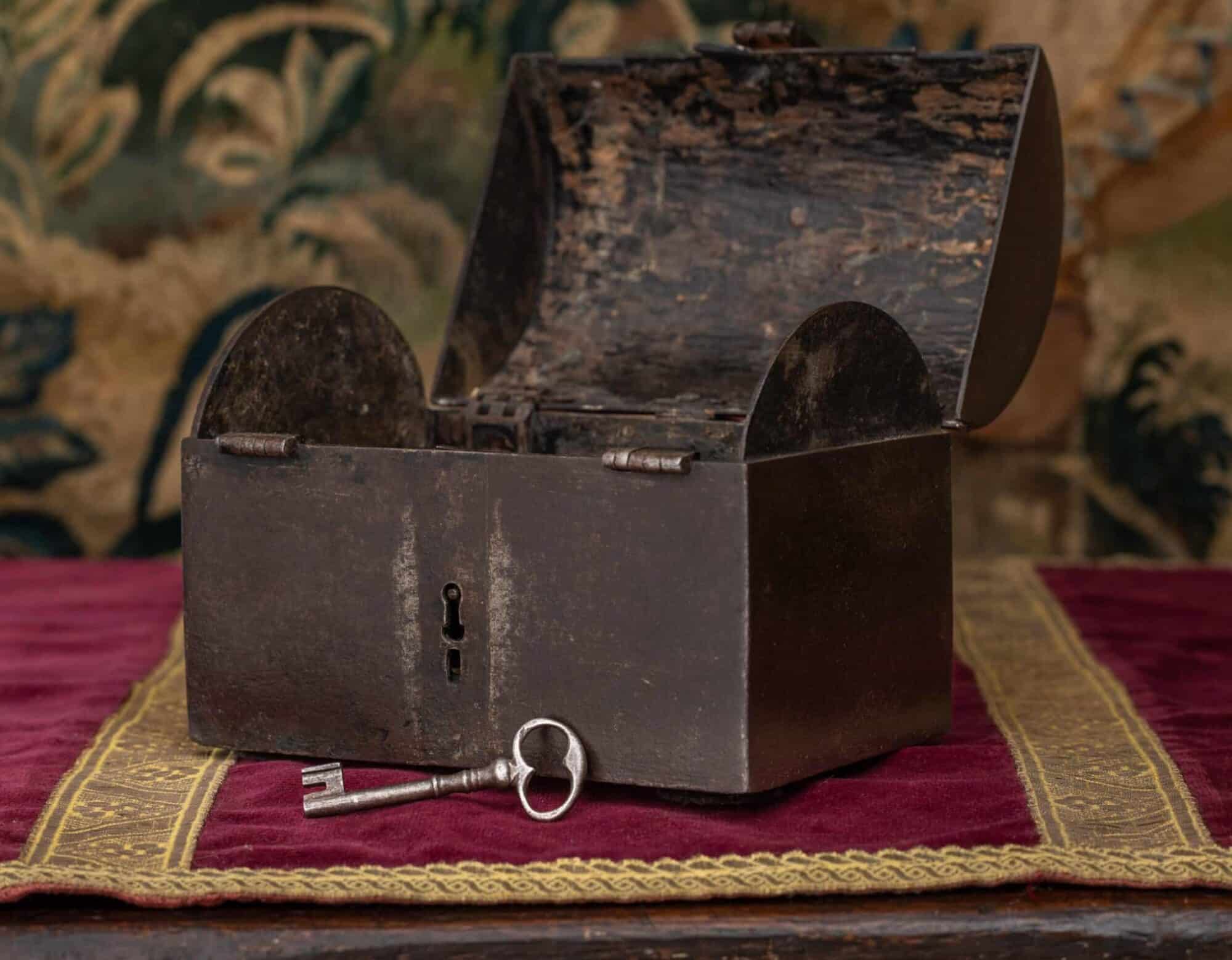 Renaissance Nuremberg Iron Messenger Box
