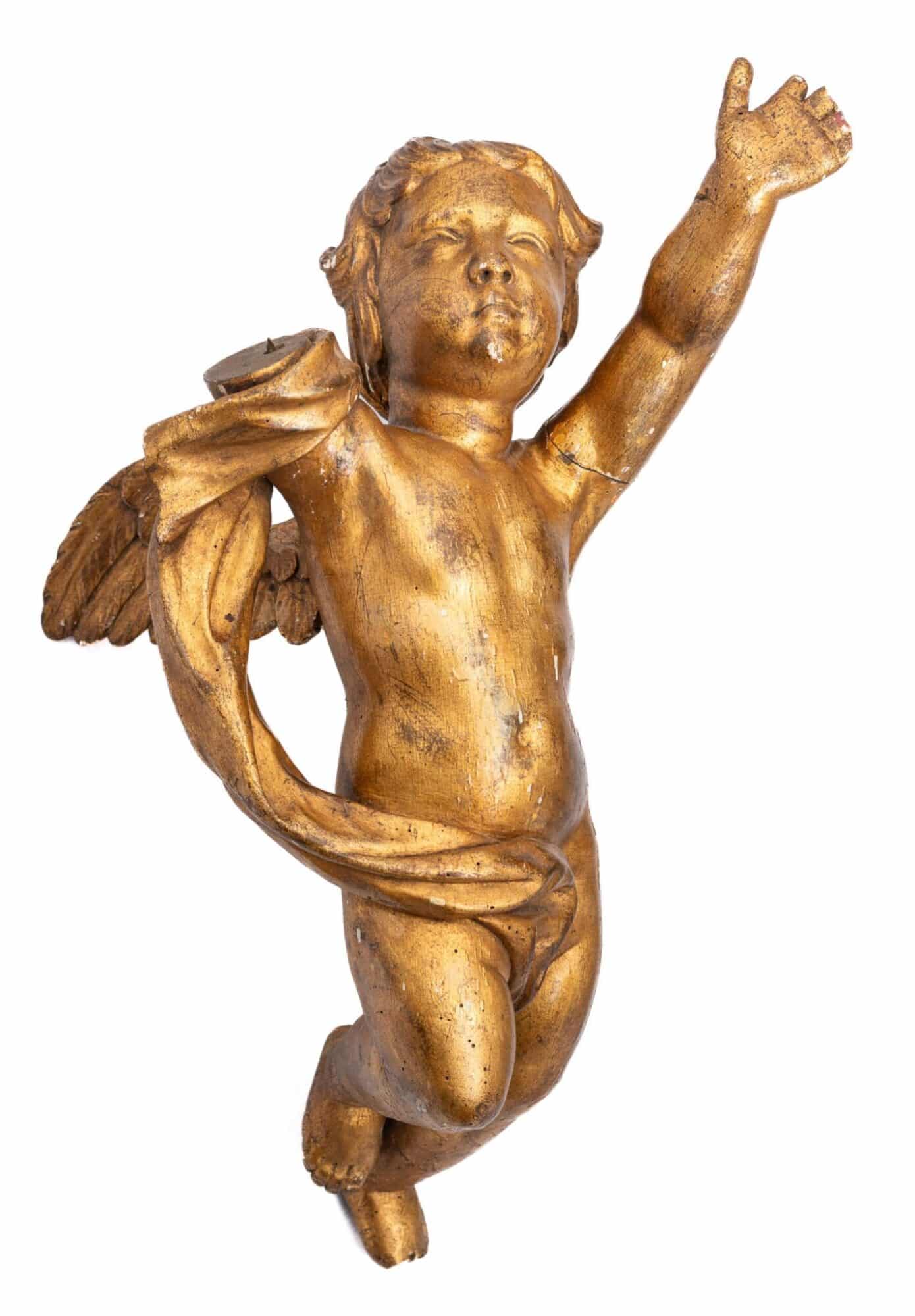17th century winged cherub