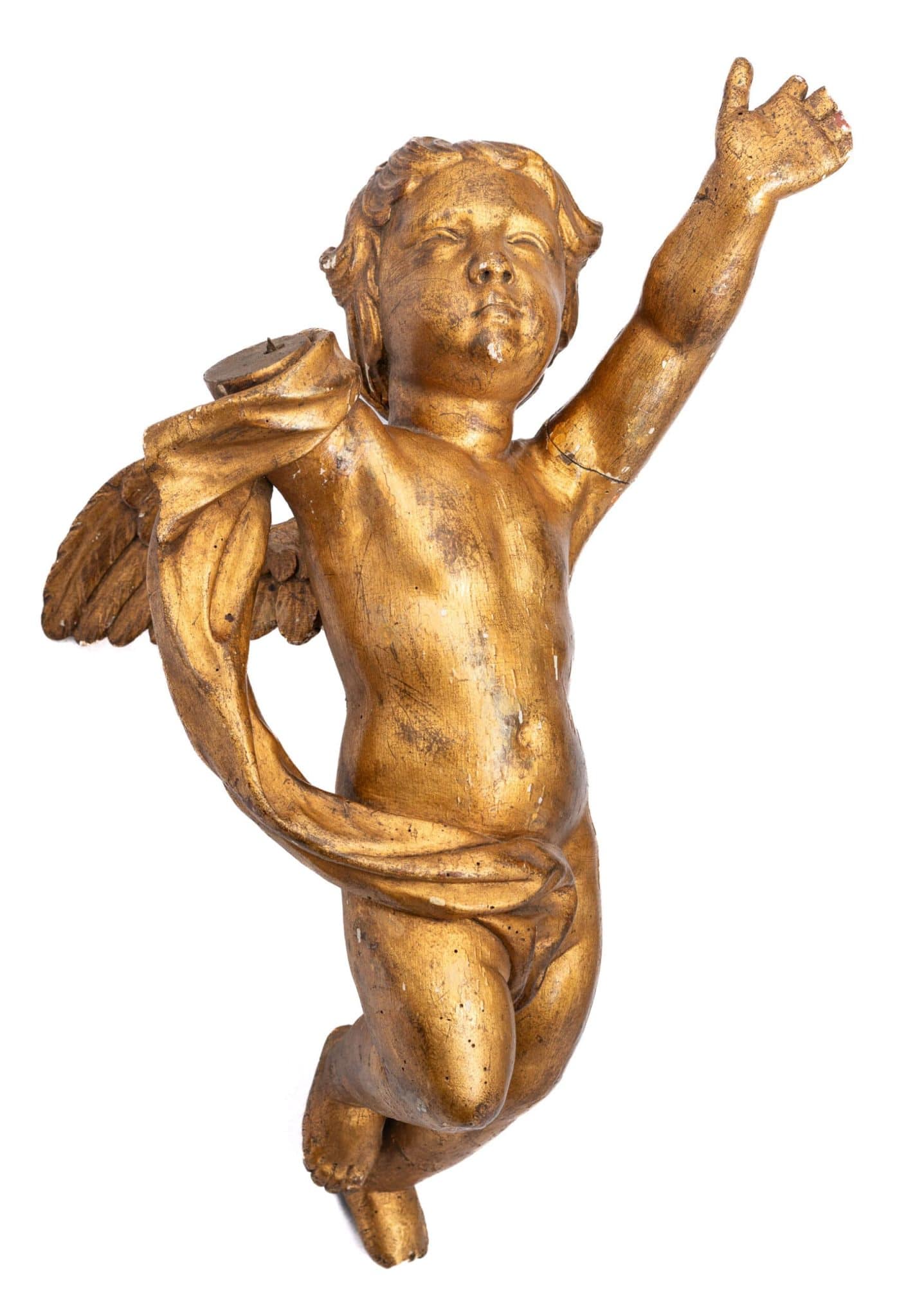 17th century winged cherub