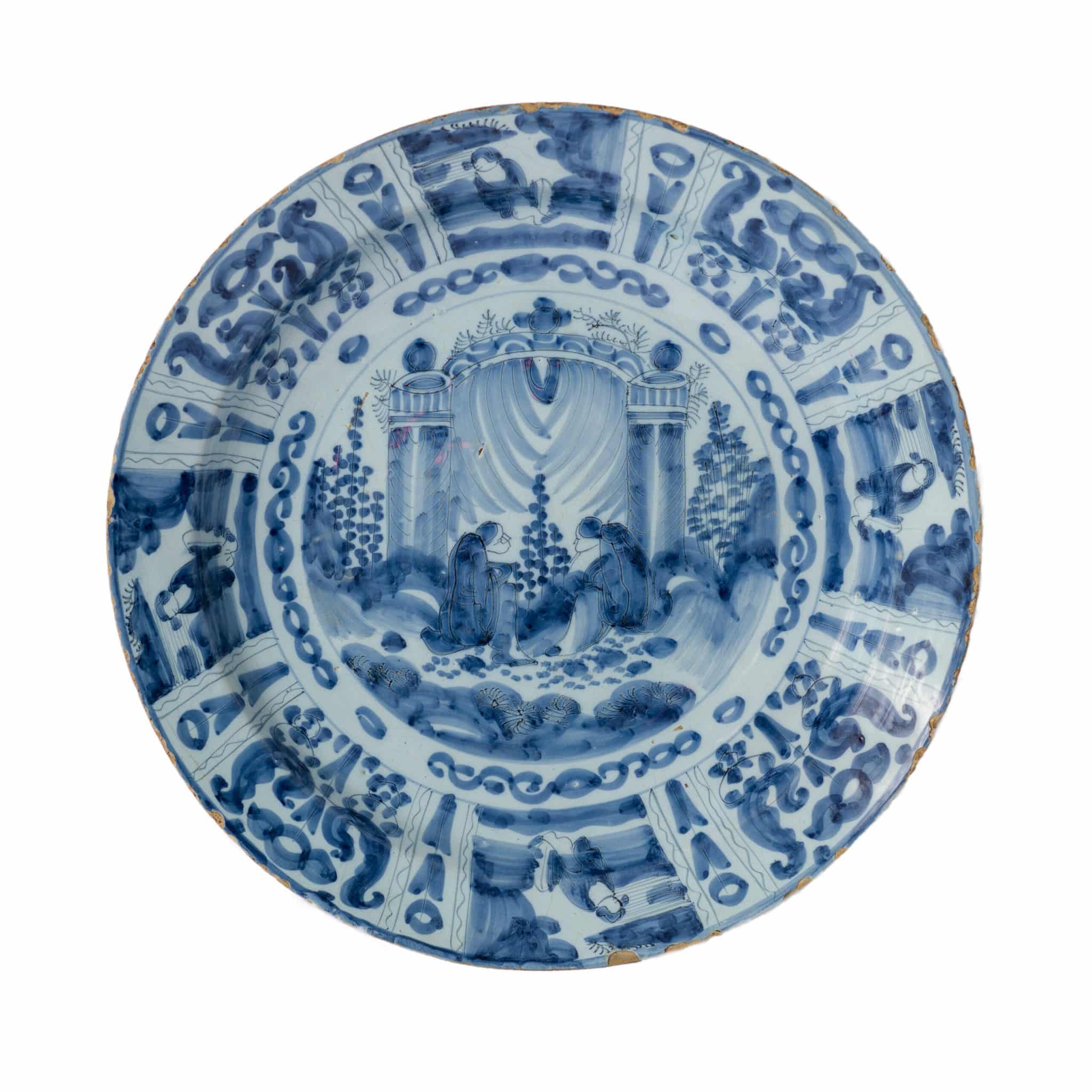Kraak-style Delftware Charger