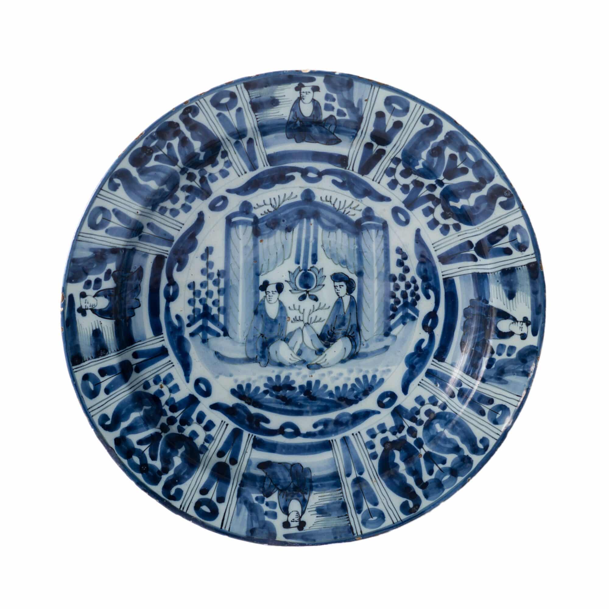 Kraak-style Delftware Charger