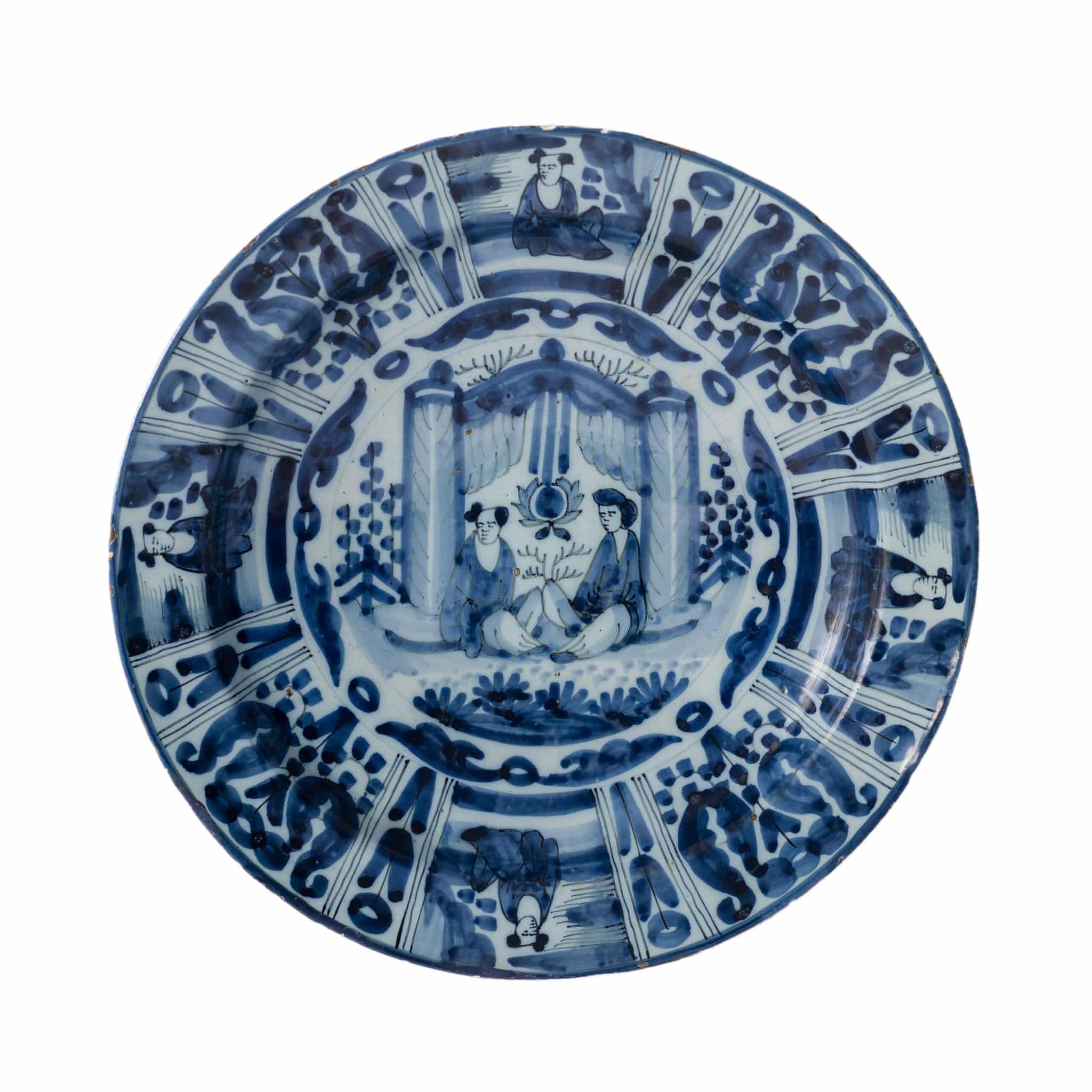 Kraak-style Delftware Charger