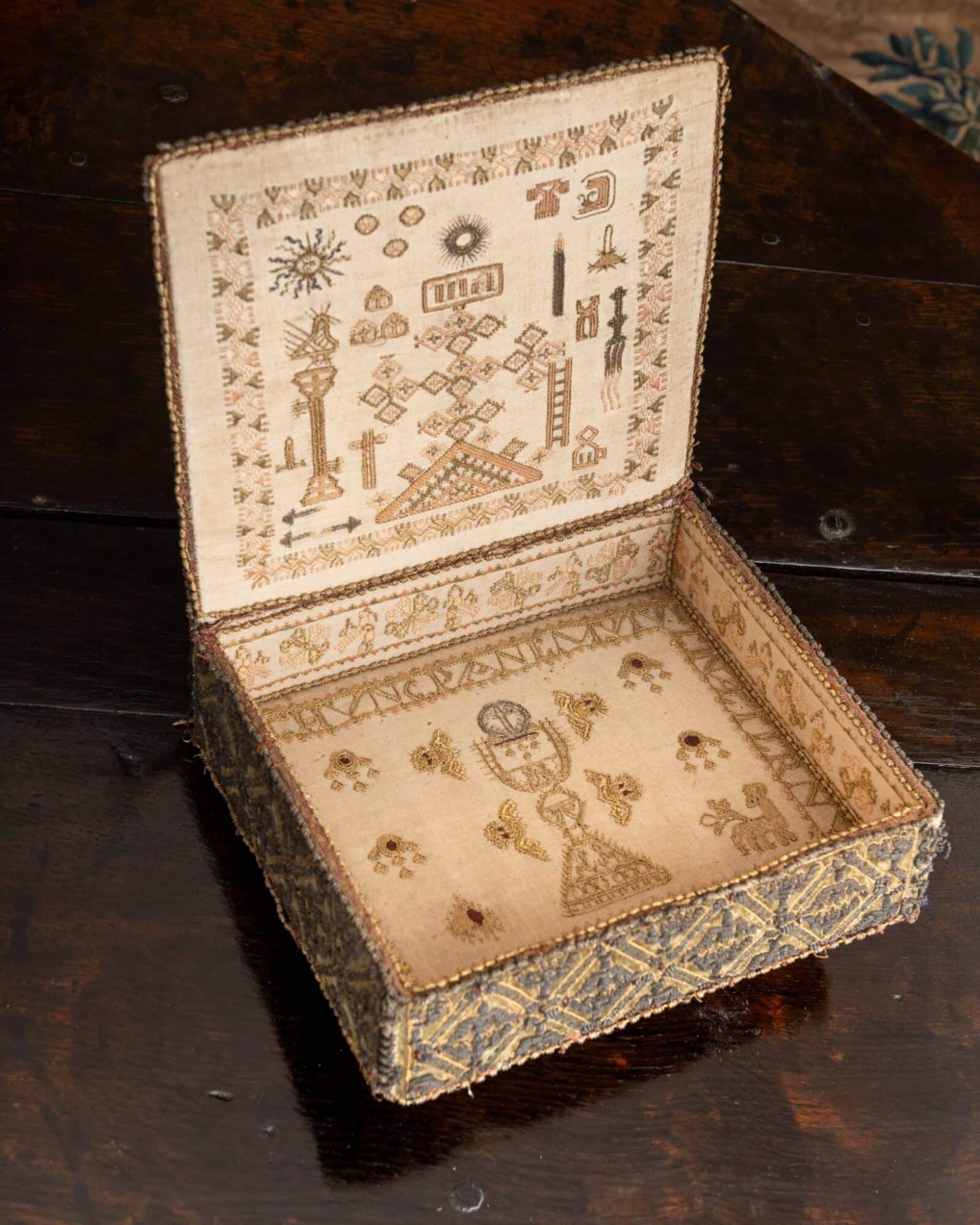 Elizabeth I Embroidered Devotional Box